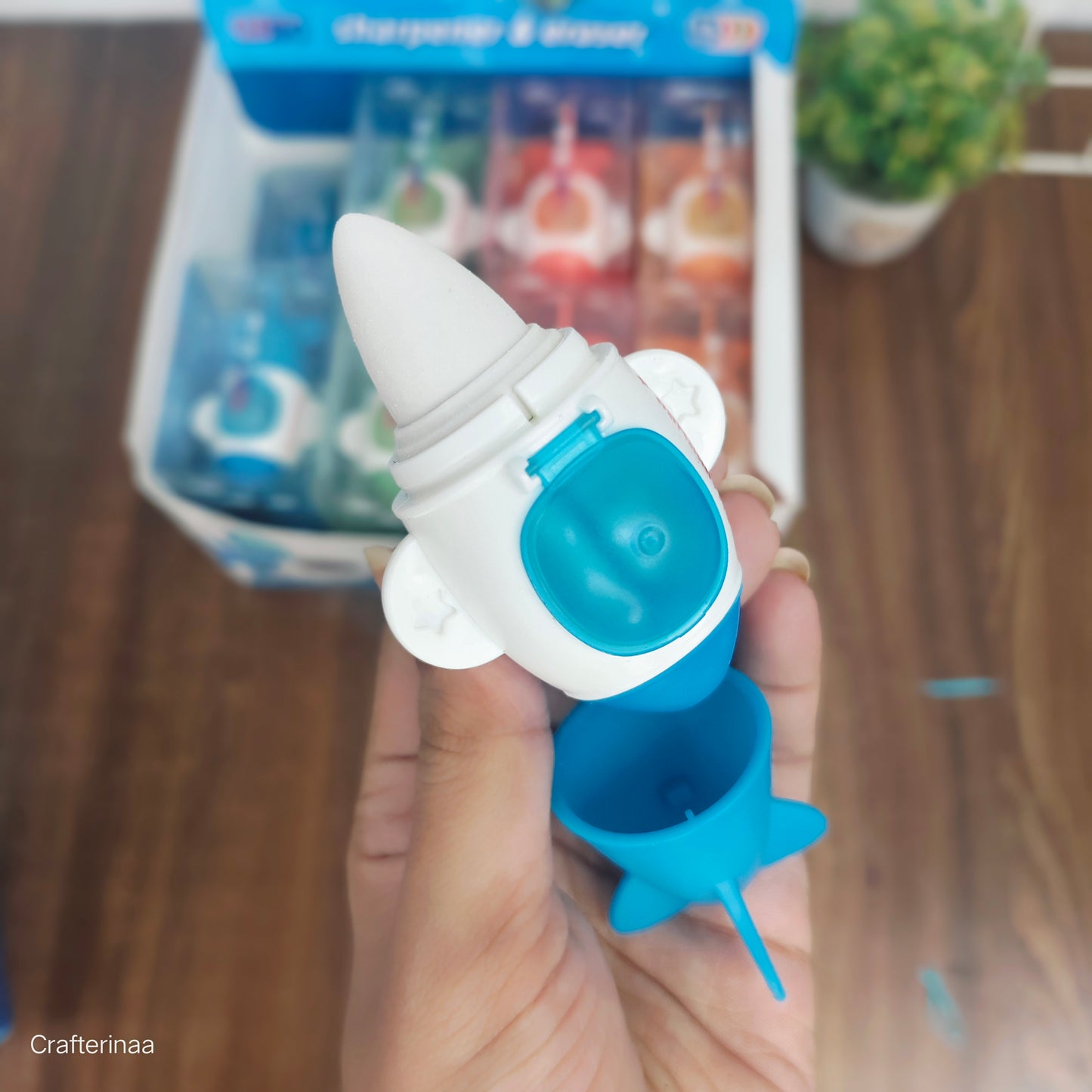 “2-in-1 Aircraft Sharpener and Eraser for Kids – Cute Plane Shaped Stationery Tool for School & Gifting”