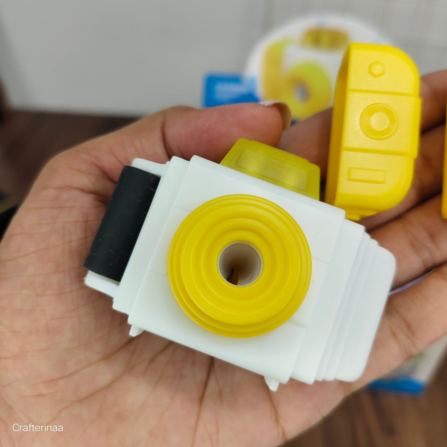 "Creative School Supplies – Camera Sharpener & Eraser Set"