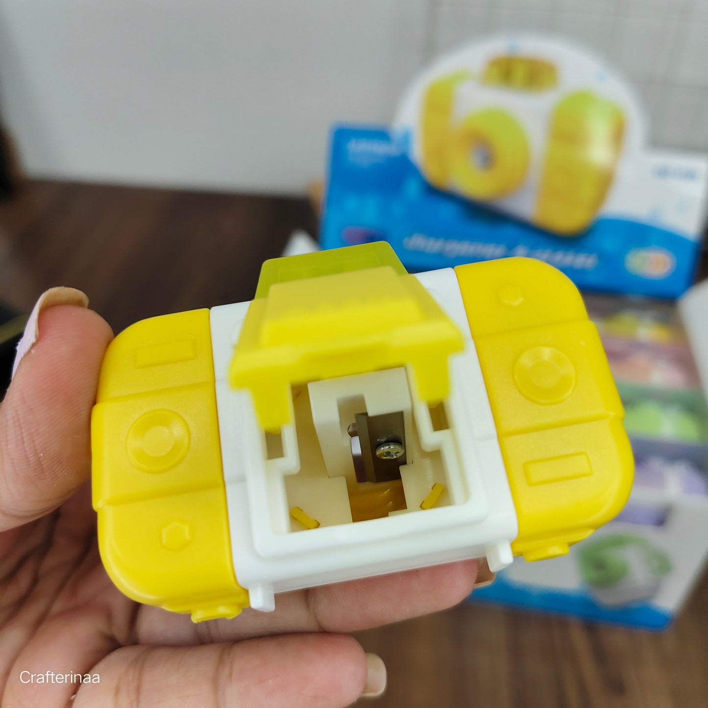 "Creative School Supplies – Camera Sharpener & Eraser Set"