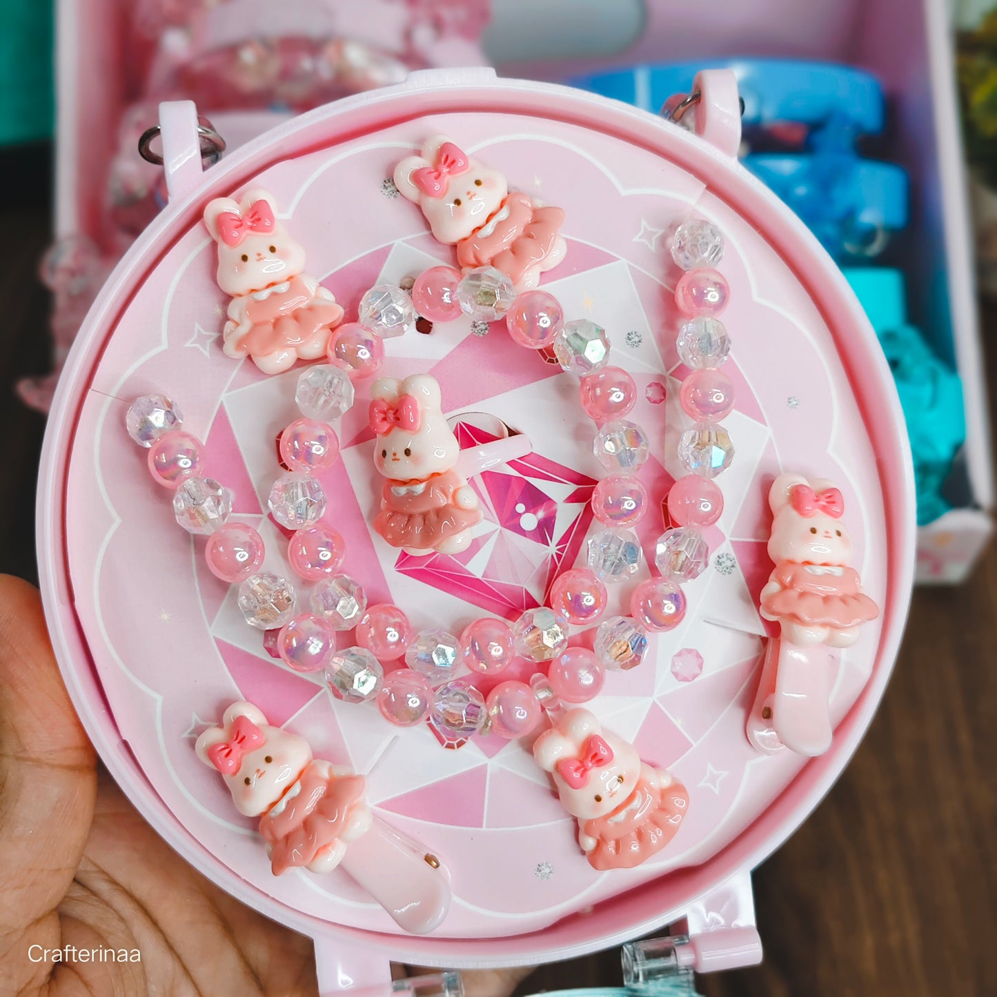 "Cute Pastel Charm Bracelets – Kawaii Beads & DIY Jewelry Kits"