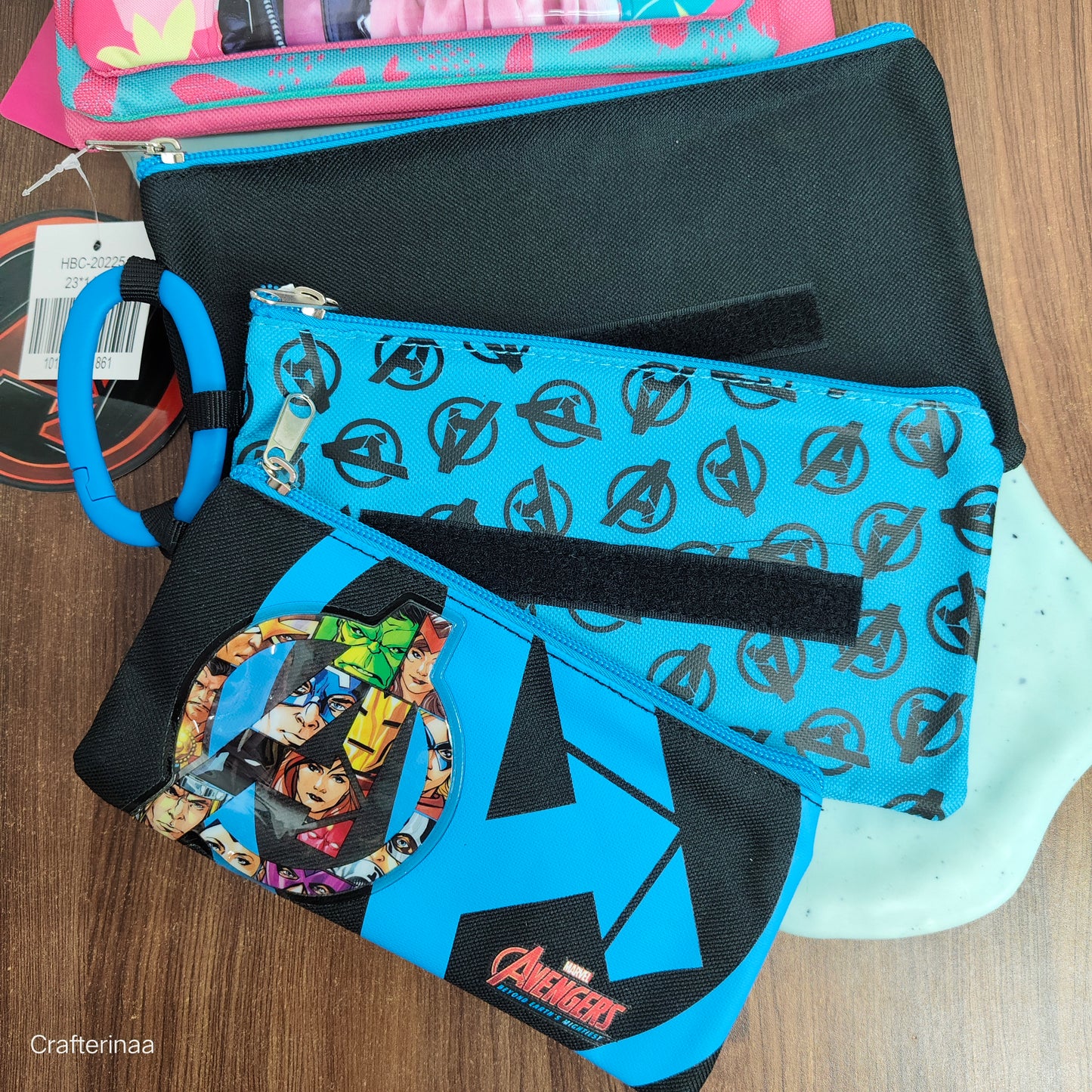 3D Character Pencil Pouch for Kids – Hot Wheels, Spiderman, Barbie, Avengers