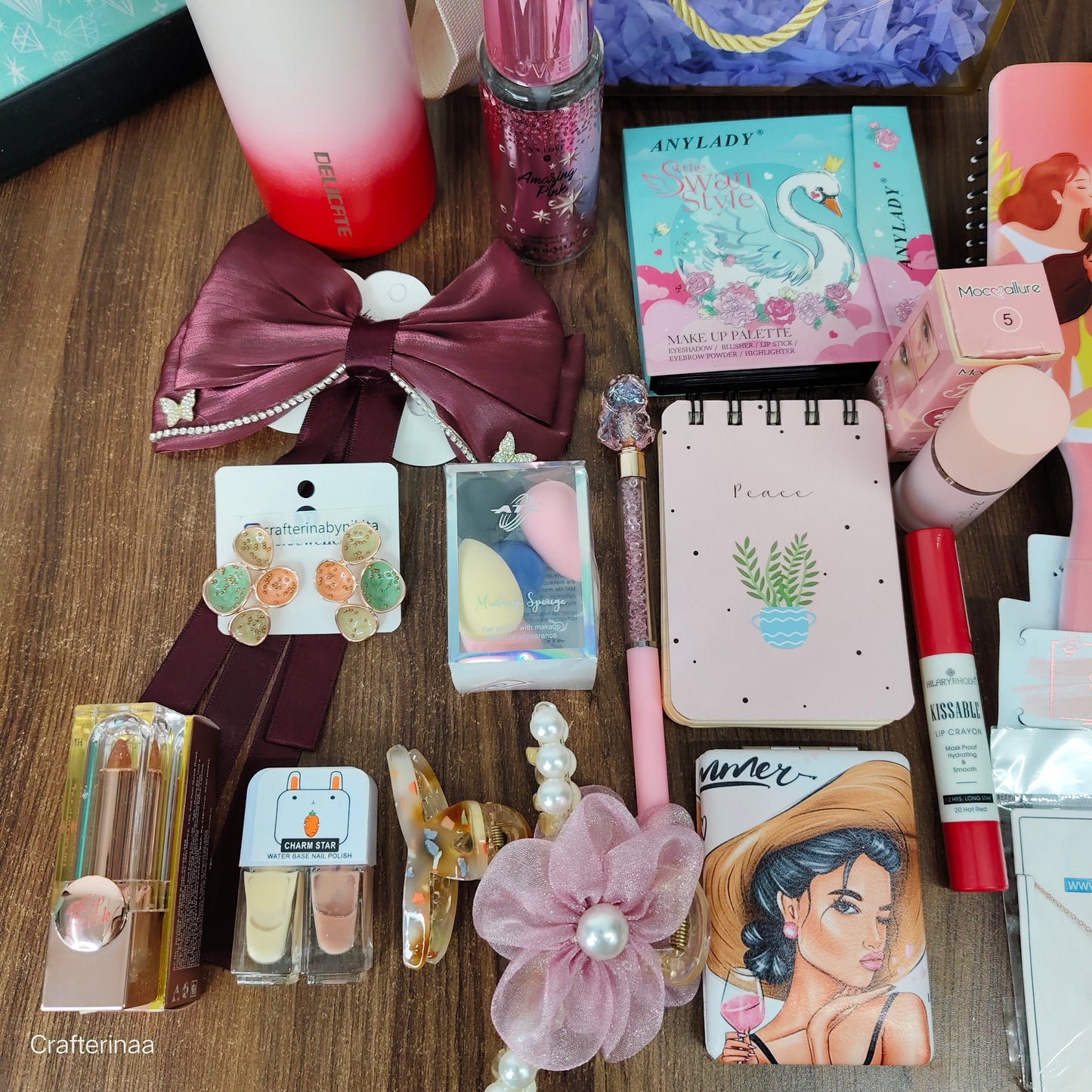Best Gift for girls| Teej Hamper| Premium Accessories and korean make up Hamper