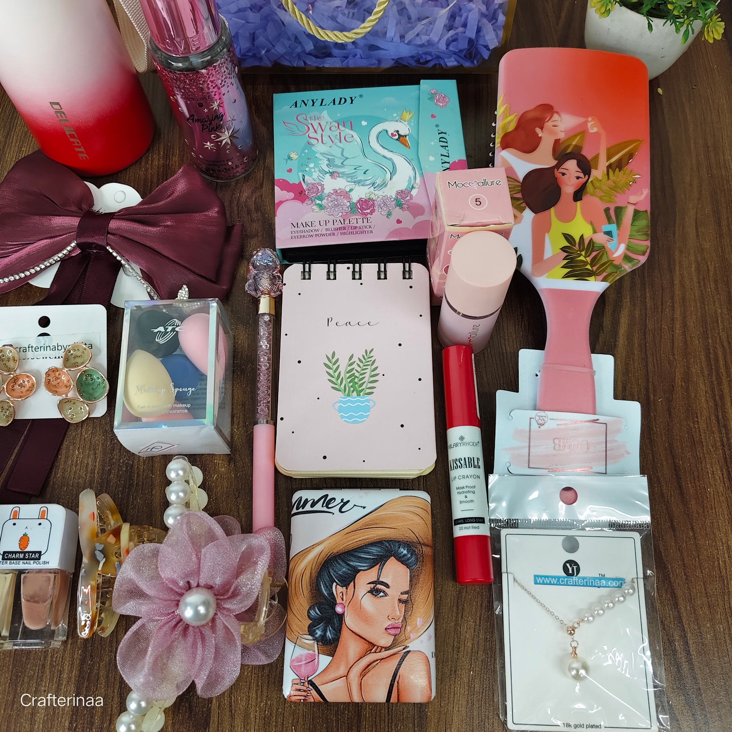 Best Gift for girls| Teej Hamper| Premium Accessories and korean make up Hamper
