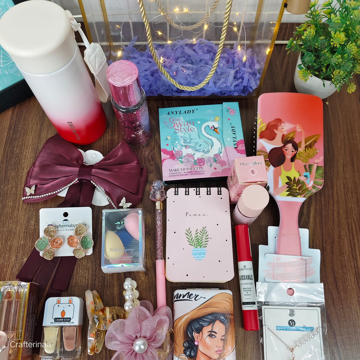 Best Gift for girls| Teej Hamper| Premium Accessories and korean make up Hamper