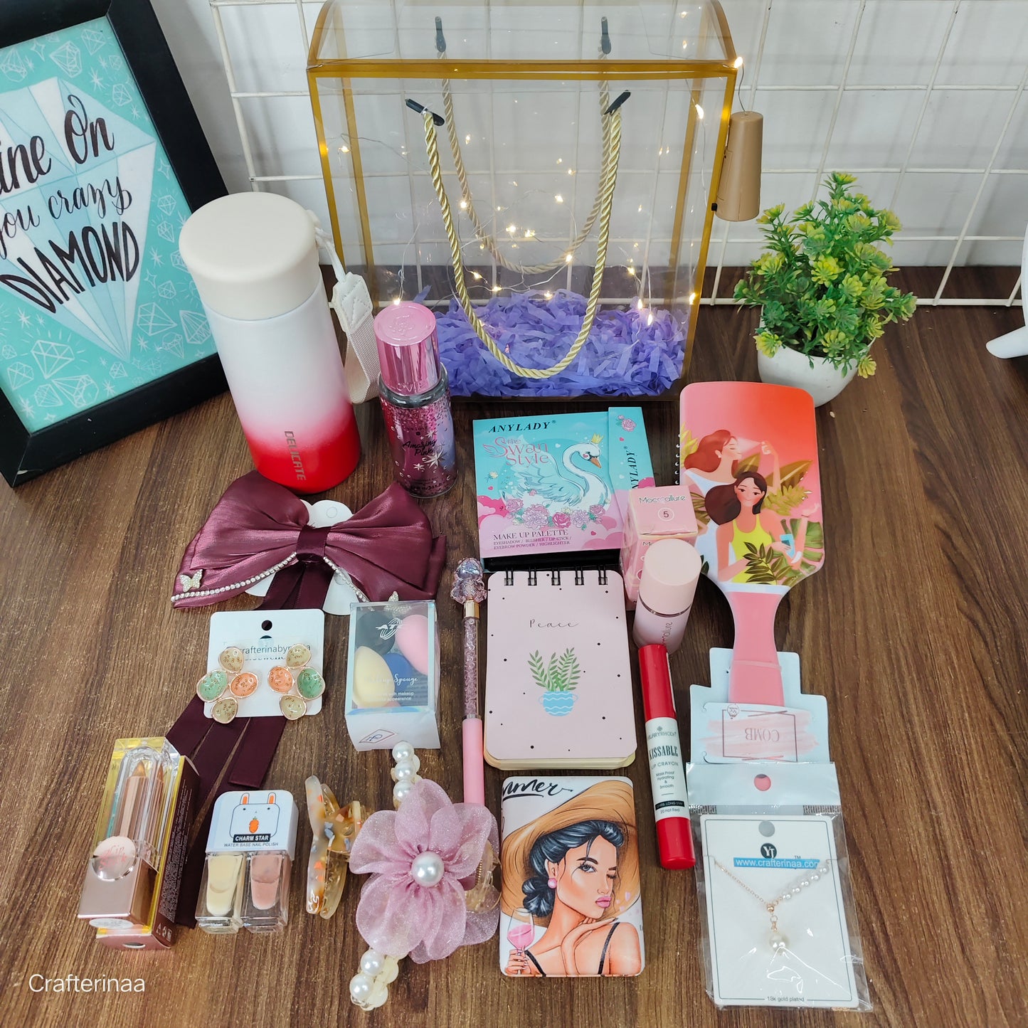 Best Gift for girls| Teej Hamper| Premium Accessories and korean make up Hamper