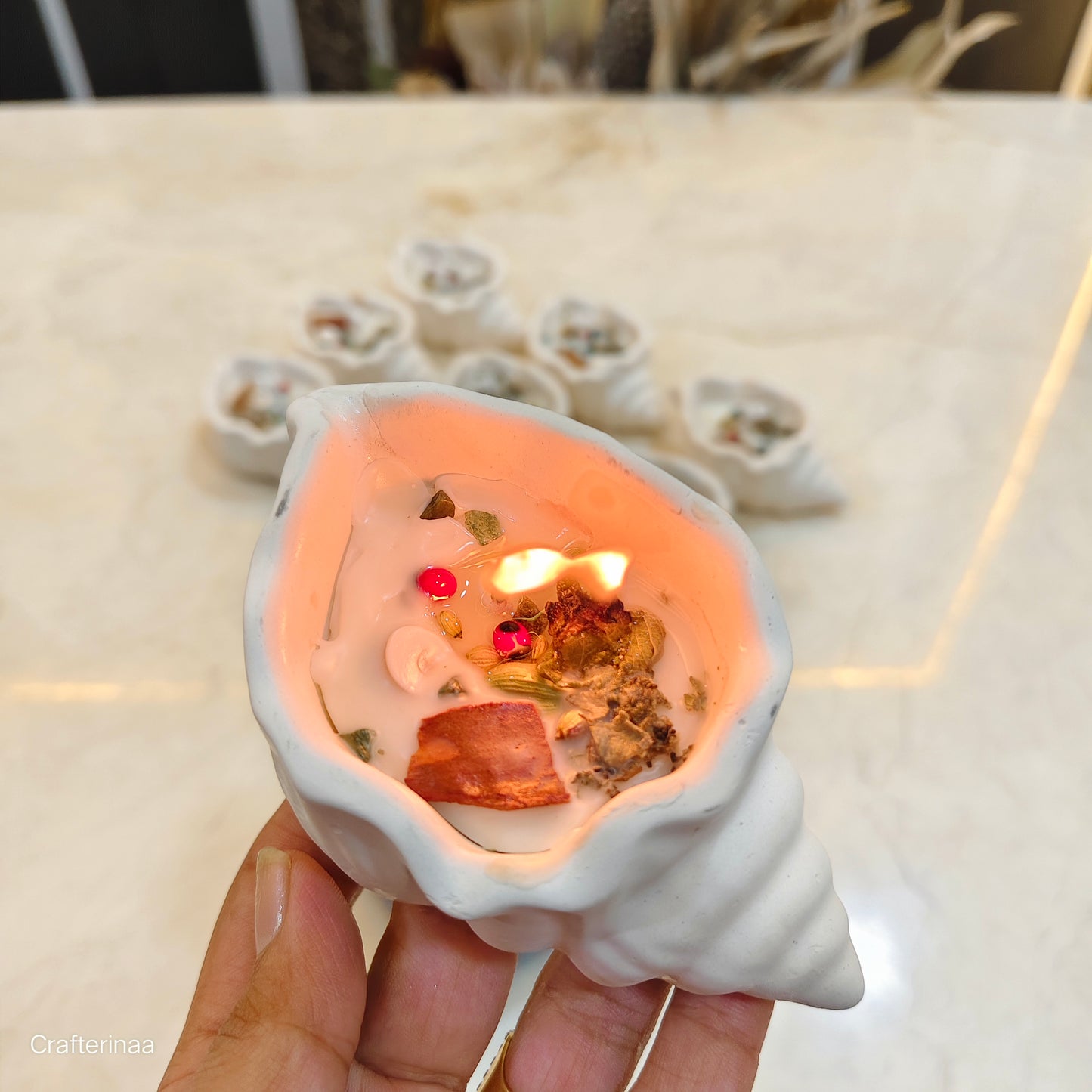 Handmade Healing Candle for Wealth, Positivity & Festive Gifting| Dhan Laxmi Divine Healing Candle – Prosperity & Abundance Jar with individual packaging