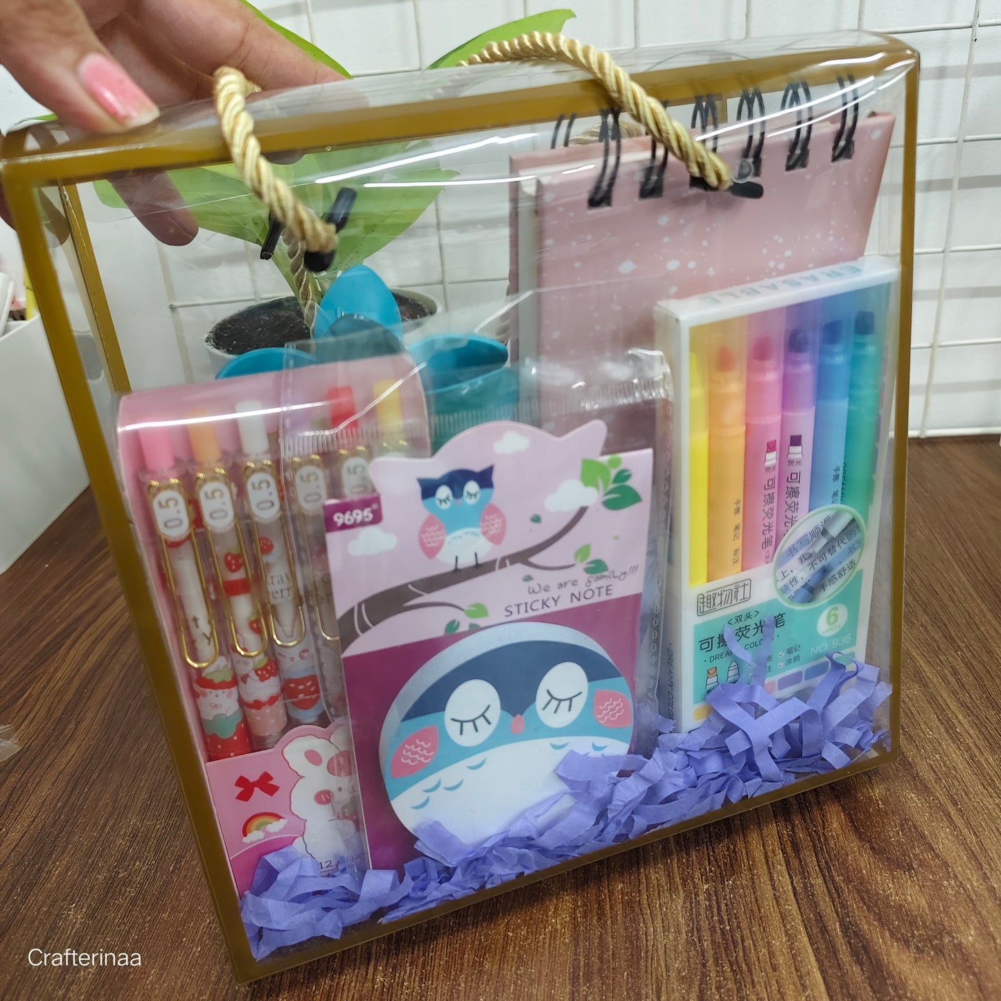 Study buddy Stationery Hamper| hamper curated for highschool girls| easy gifting