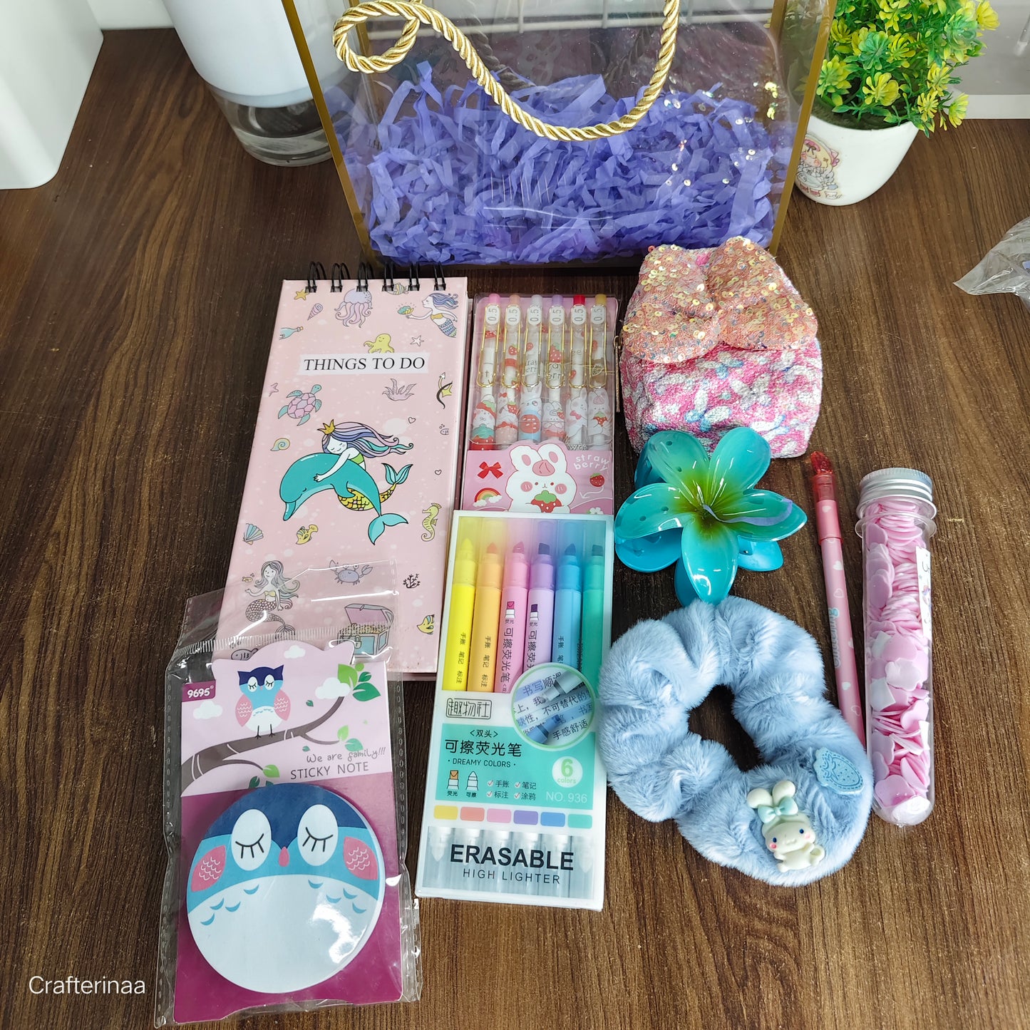 Study buddy Stationery Hamper| hamper curated for highschool girls| easy gifting