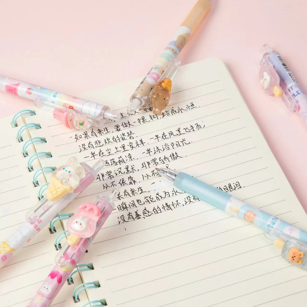 Ice Cream cartoon Gel pens