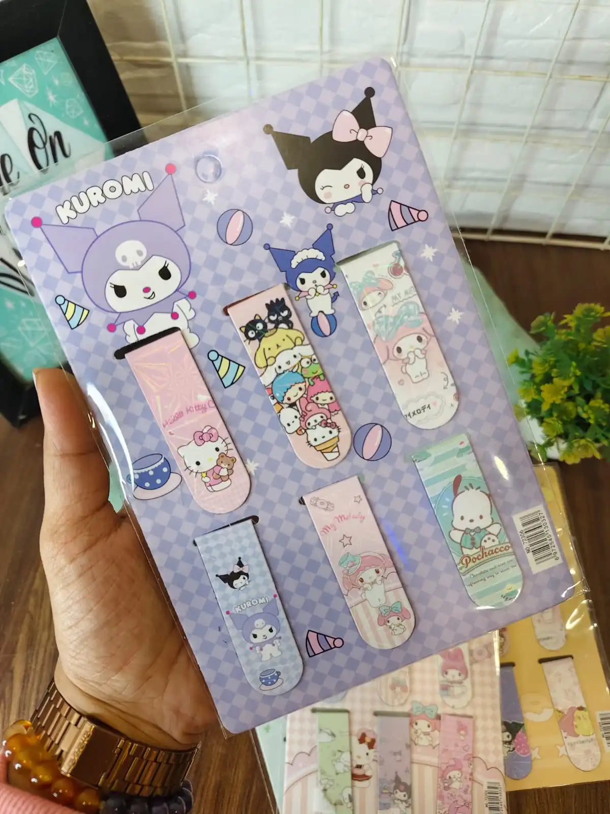 Kawaii Magnetic bookmarks