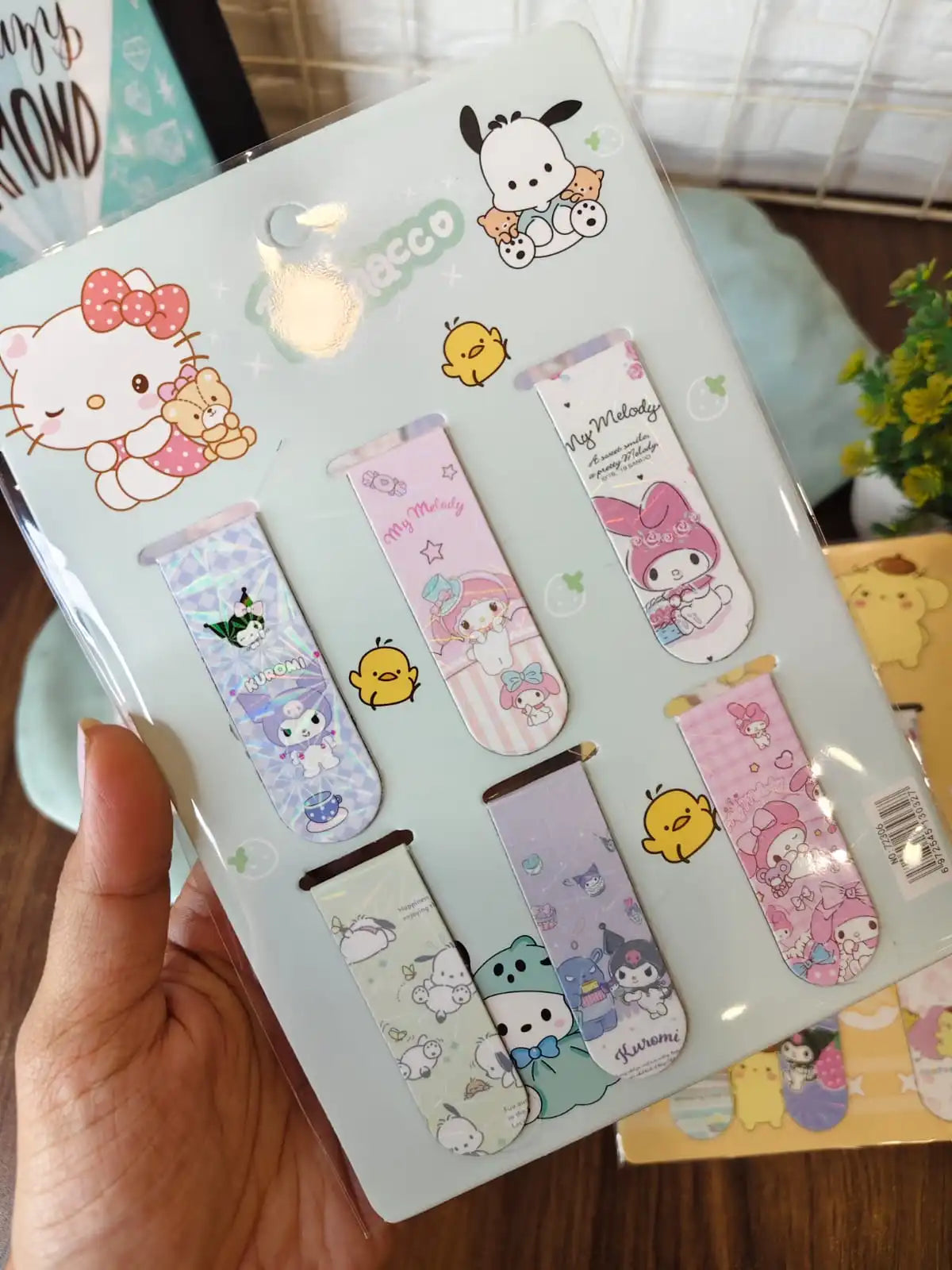 Kawaii Magnetic bookmarks