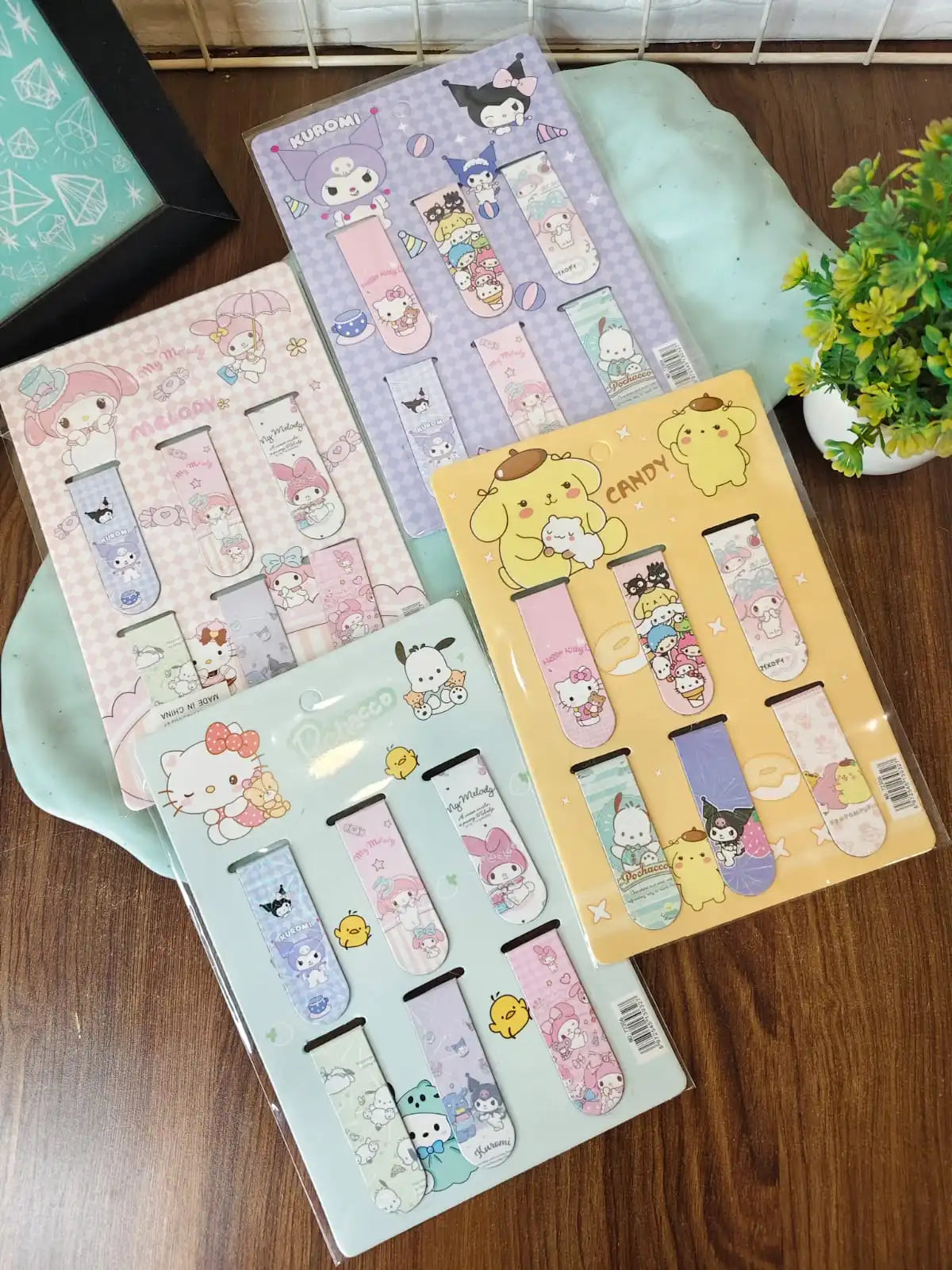 Kawaii Magnetic bookmarks
