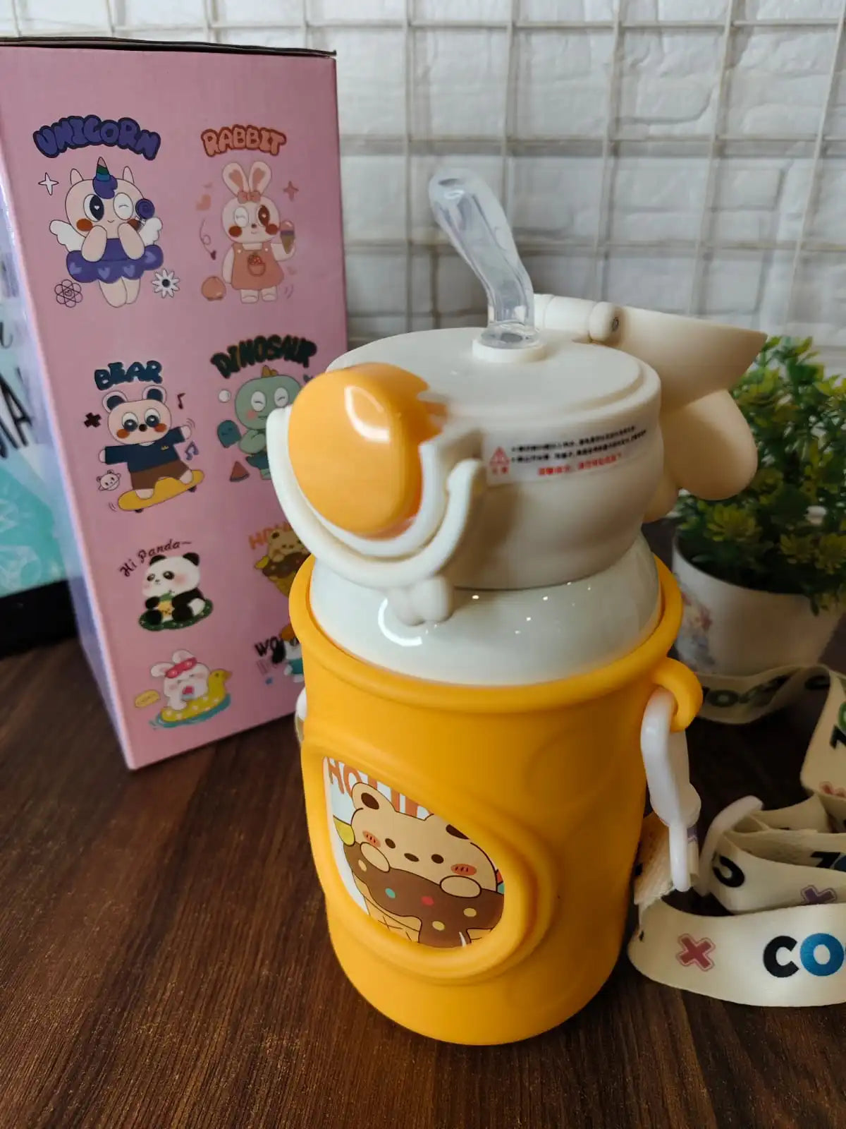 Kids school sipper waterbottle 316 stainless steel