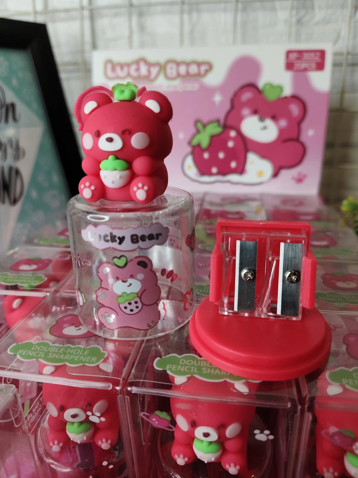 Lucky bear big silicon sharpener
