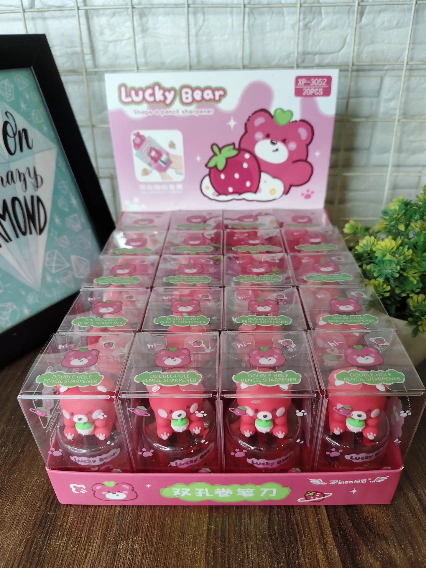 Lucky bear big silicon sharpener