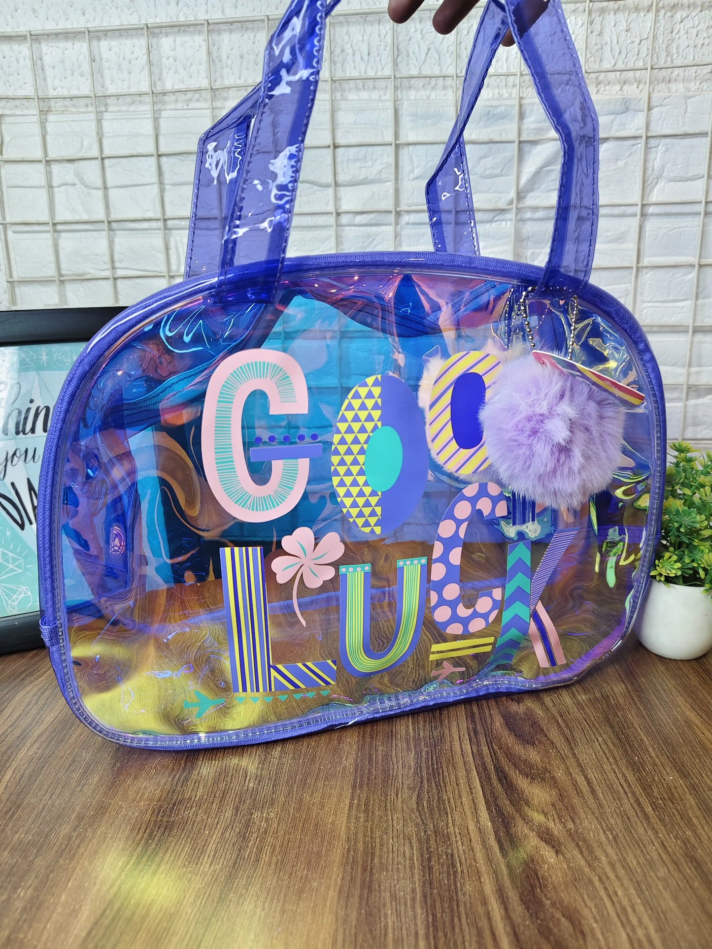 Luxury vest tote bag