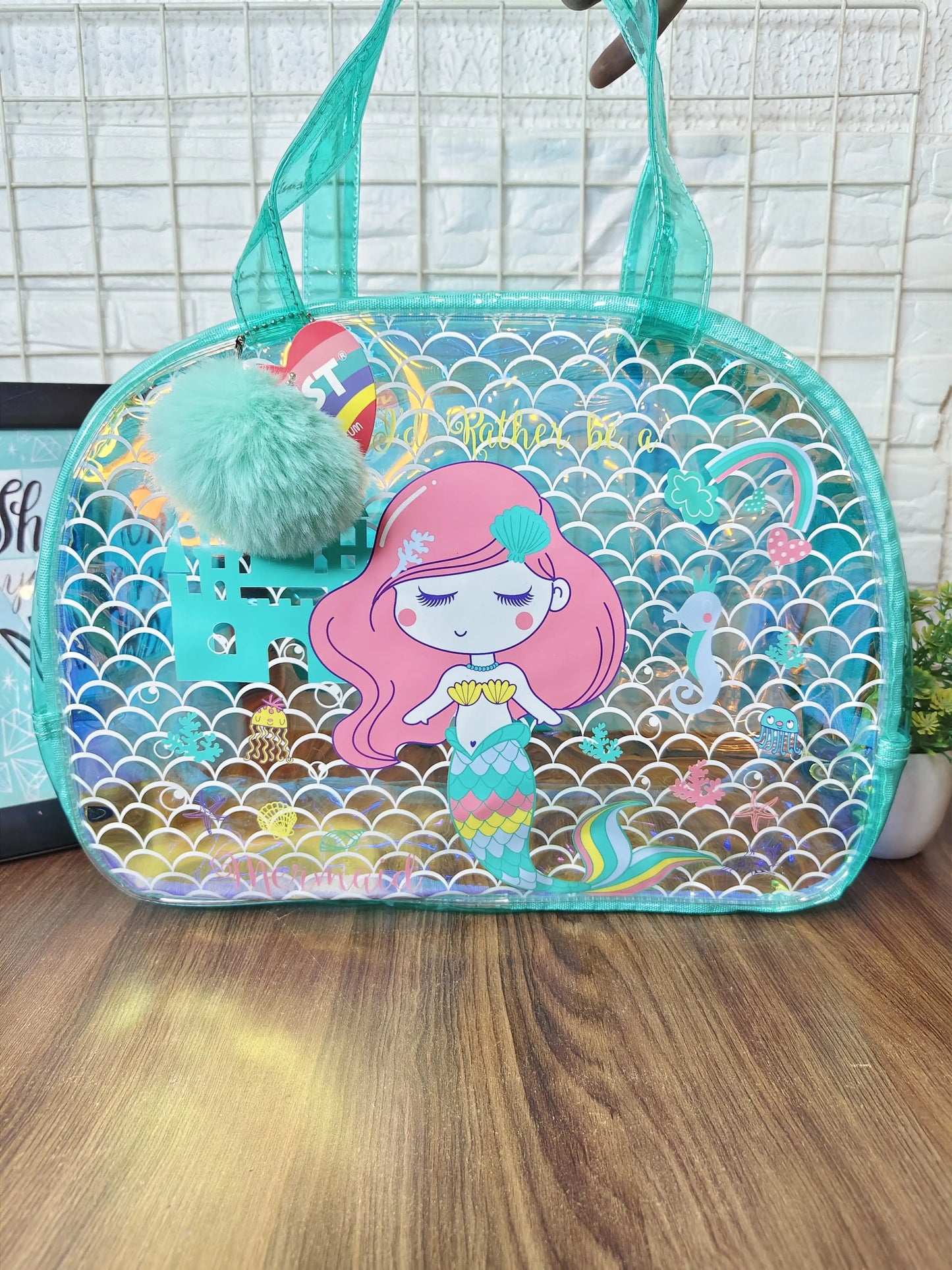 Luxury vest tote bag
