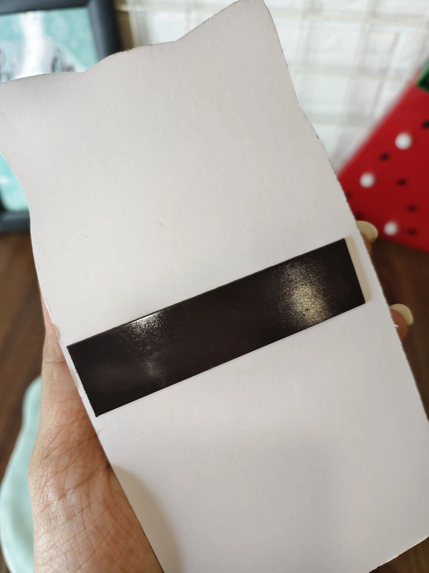 Magnetic fridge notepad