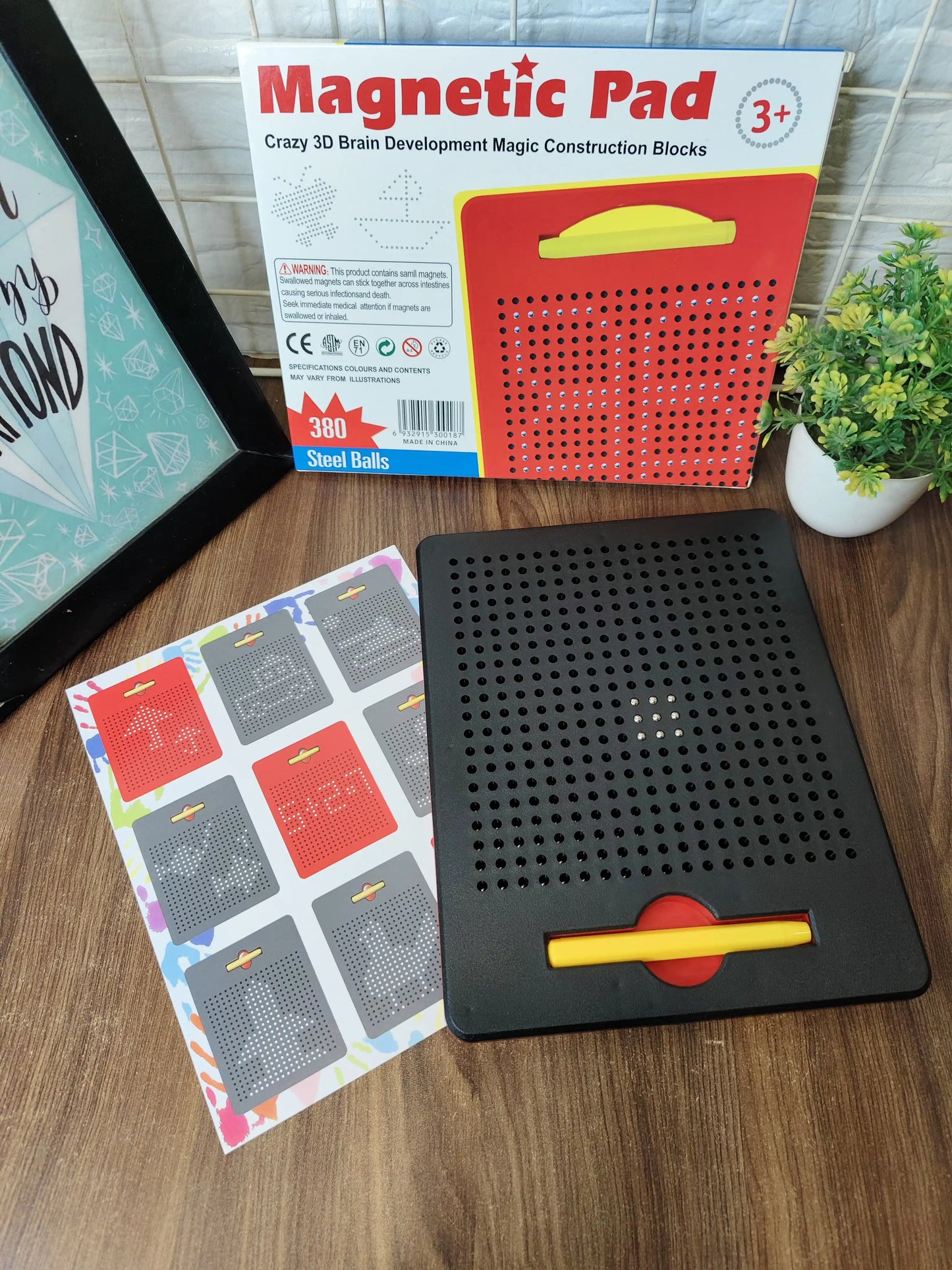 Magnetic pad for brain development