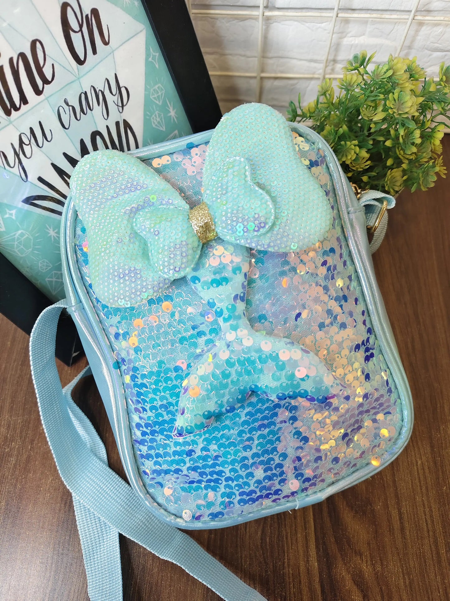 Mermaid sling bag