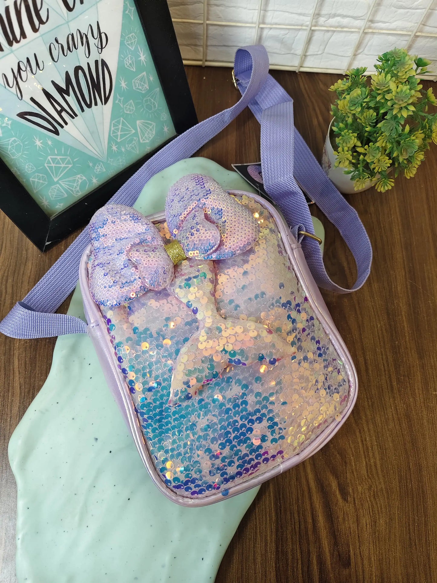 Mermaid sling bag