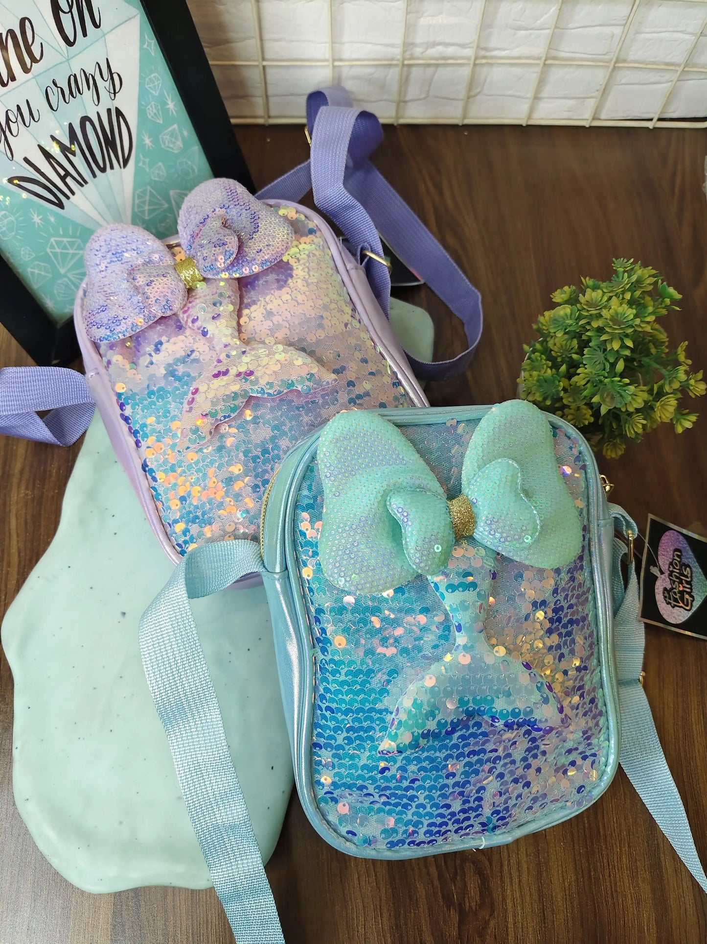 Mermaid sling bag