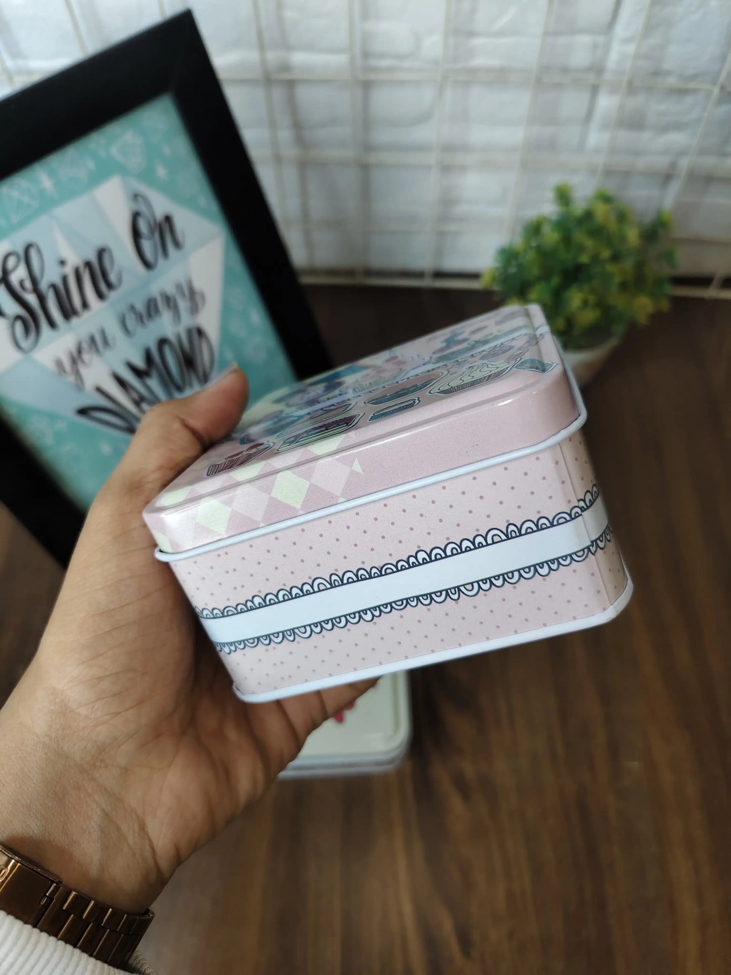 Multipurpose tin box set (2 pieces set)