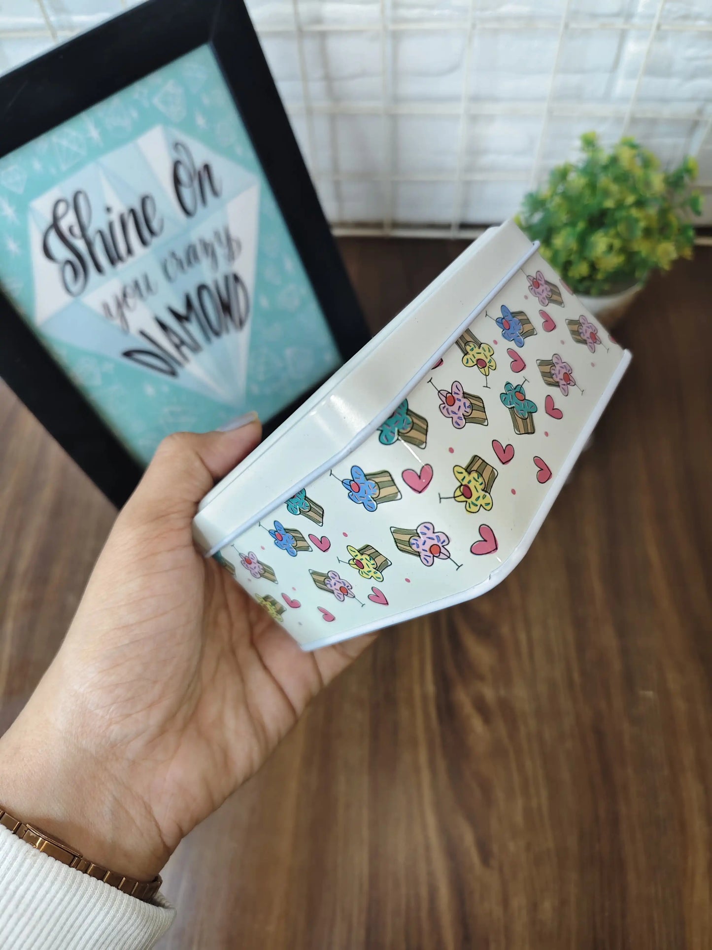 Multipurpose tin box set (2 pieces set)
