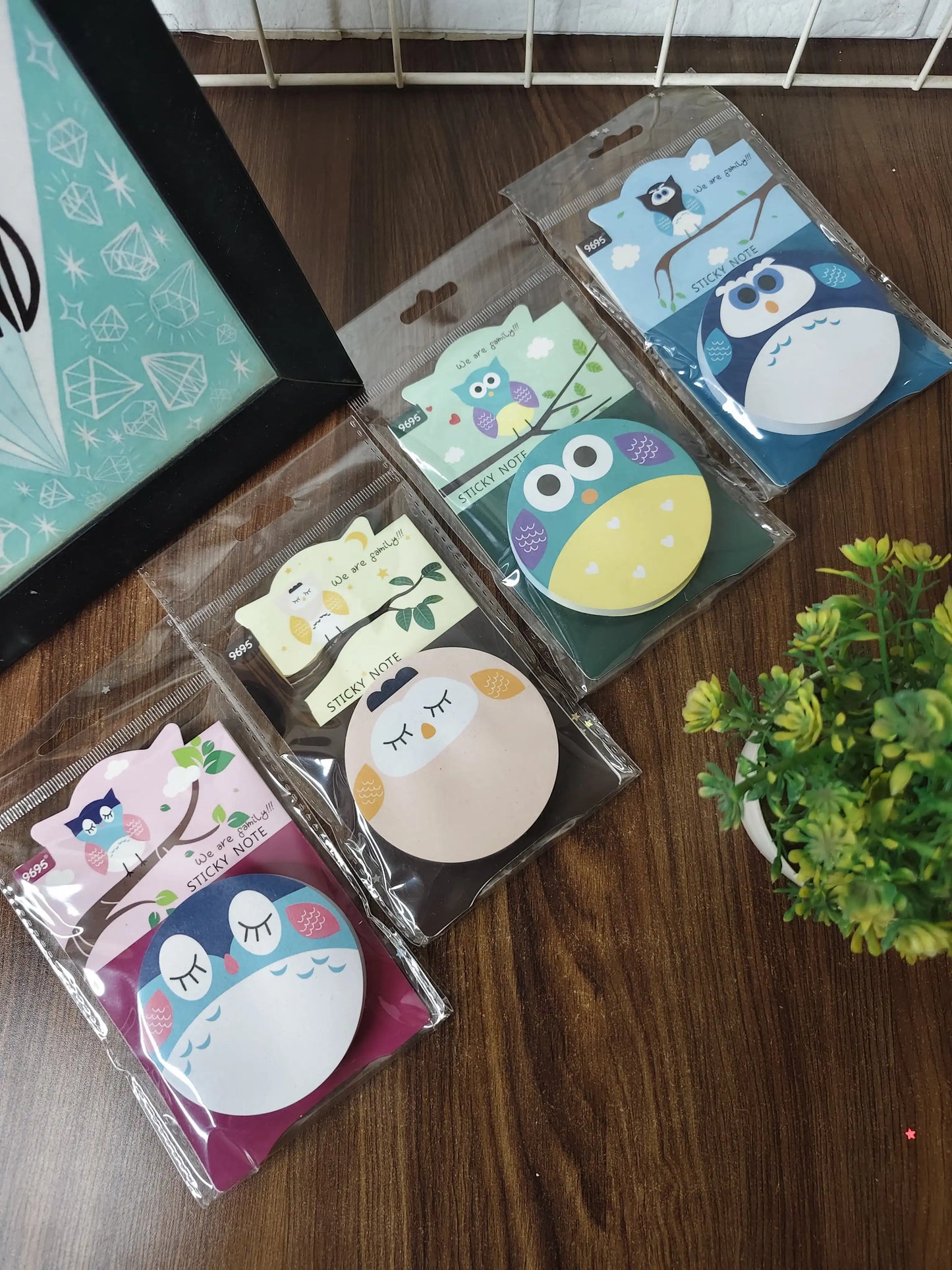Owl sticky notes| cute owl stickynotes for kids