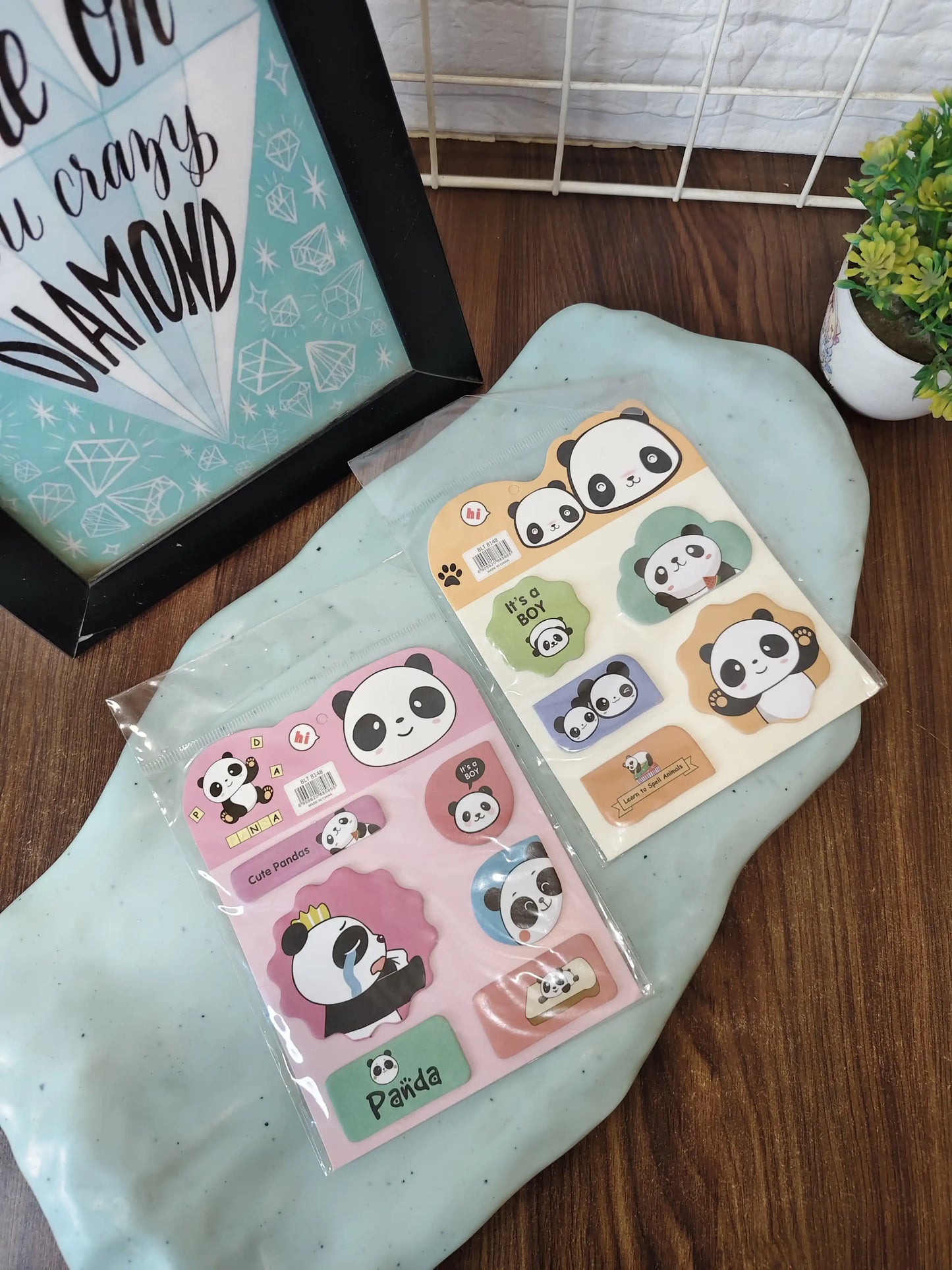 Panda stickerynotes