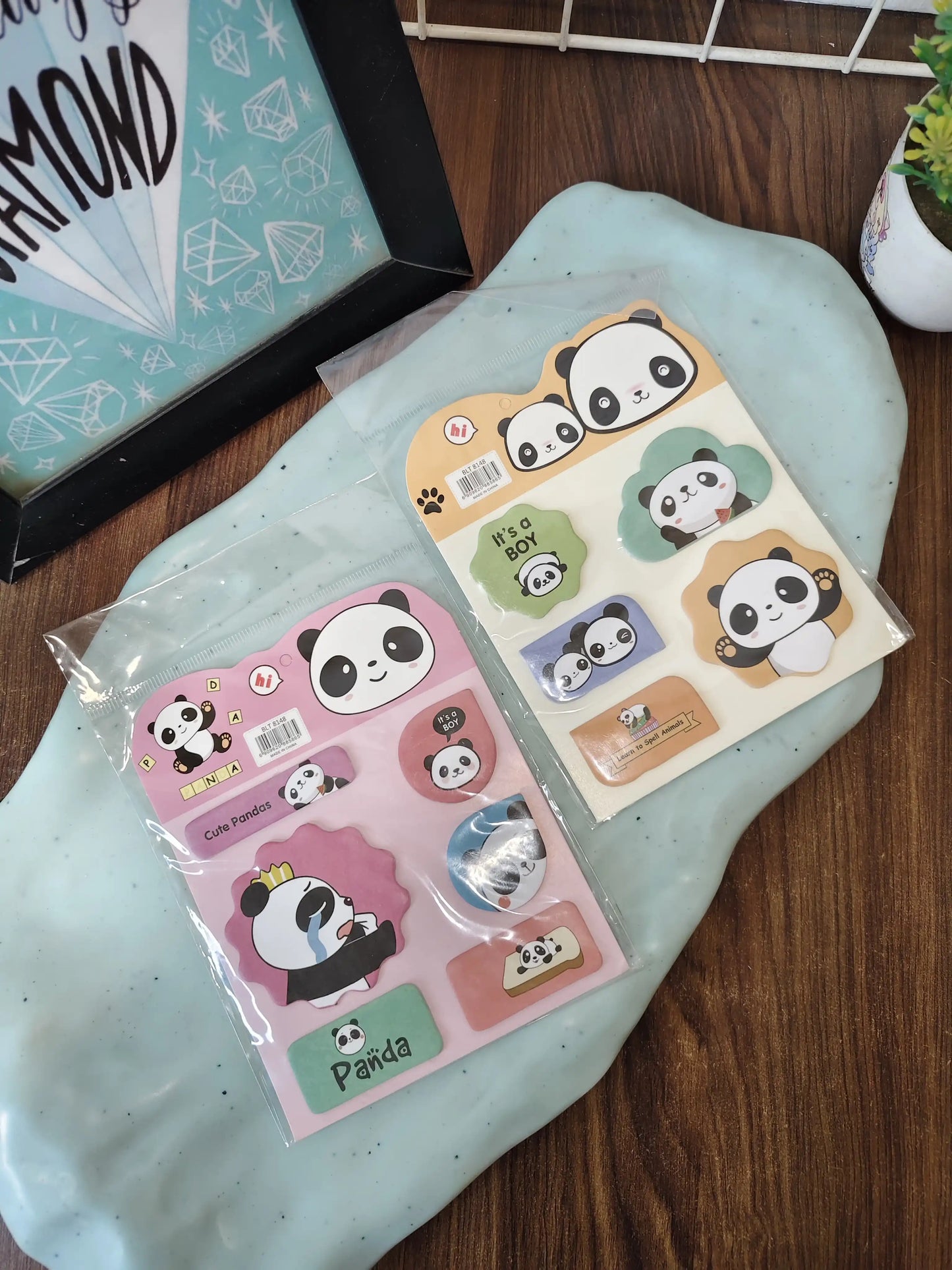 Panda stickerynotes
