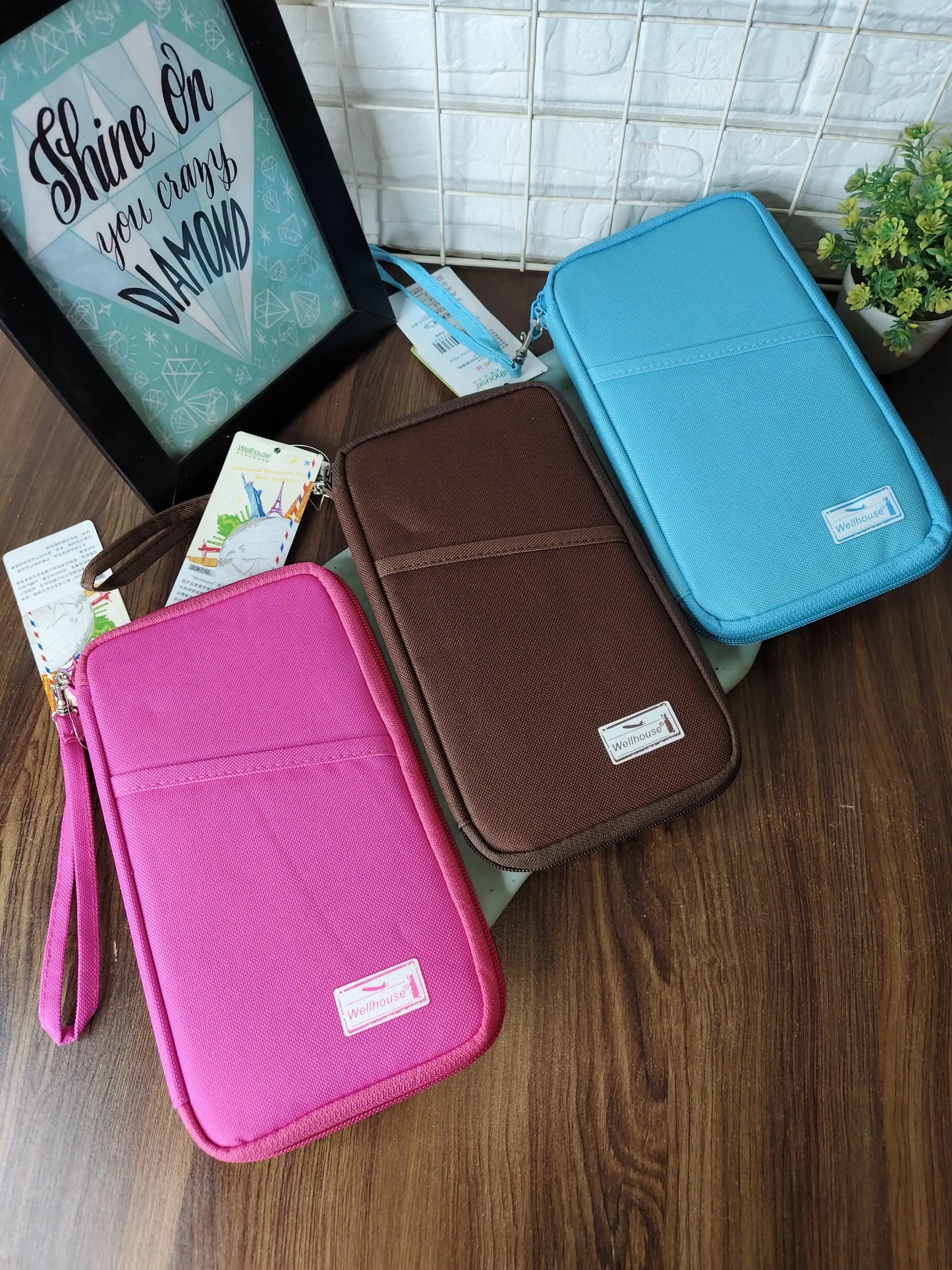 Premium passport, documents organizers