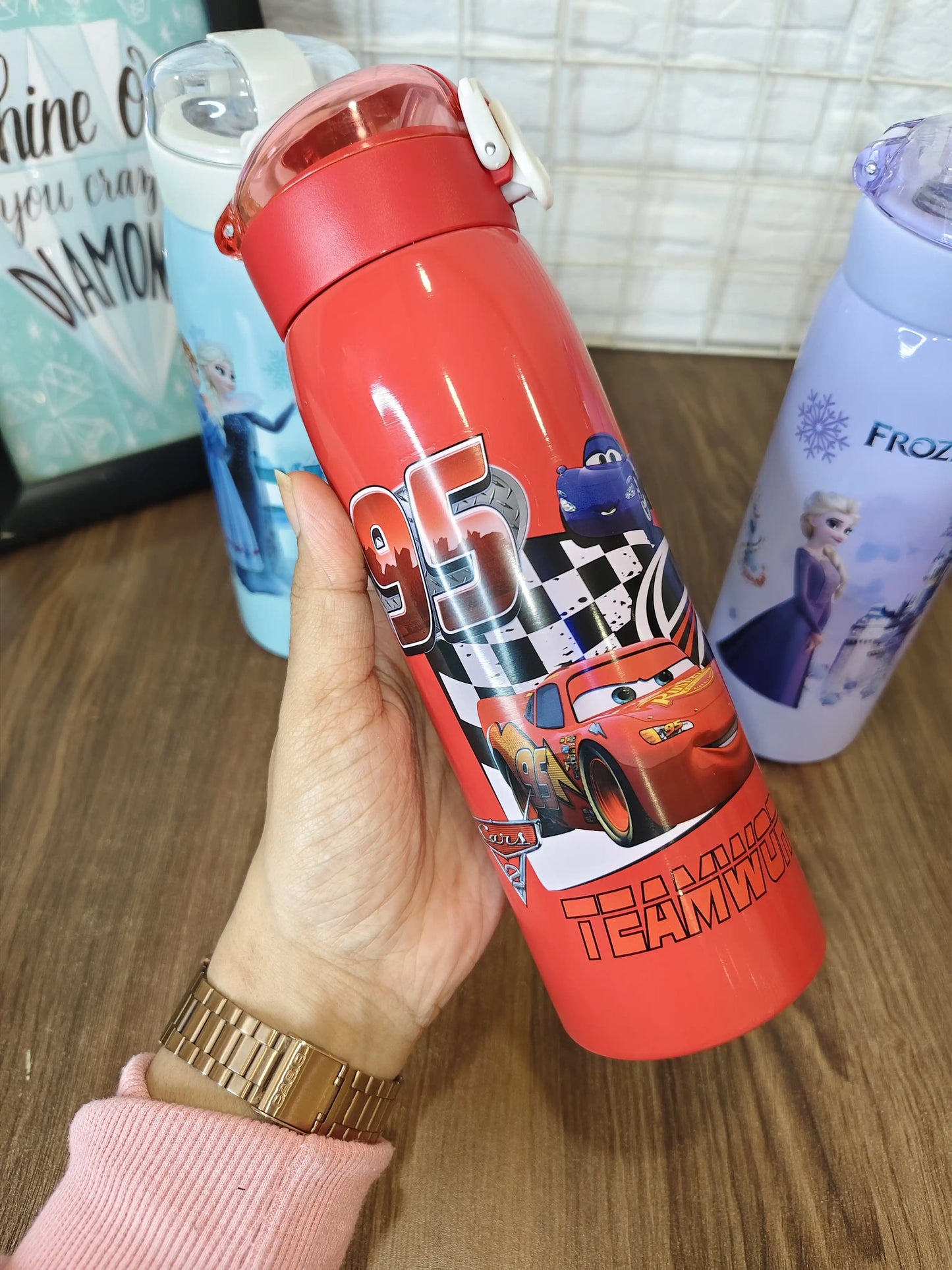 Premium steel sipper bottles