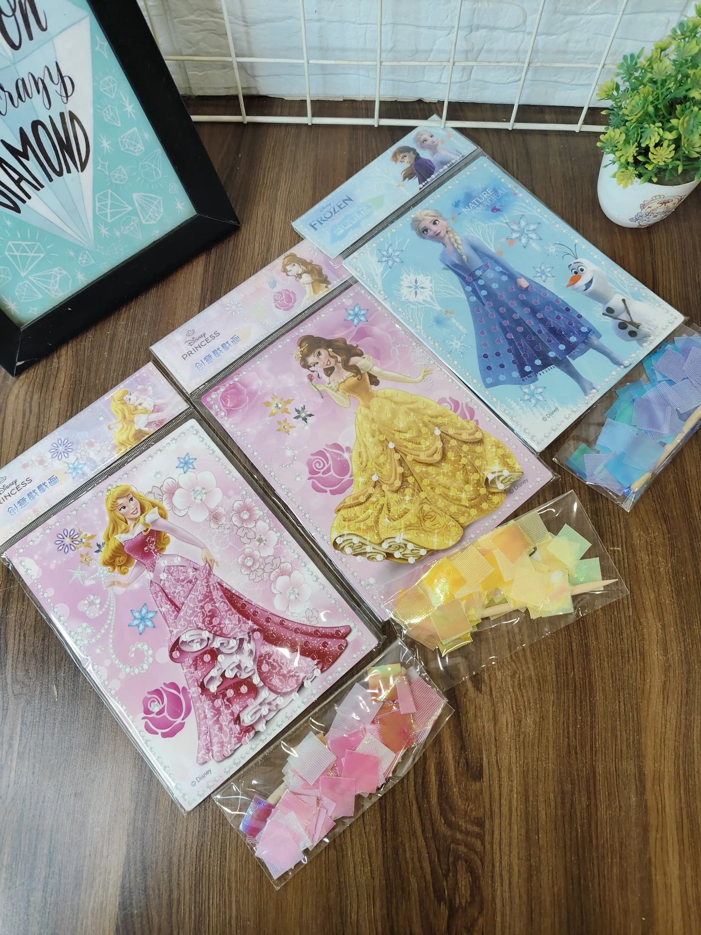 Princess poking art kit