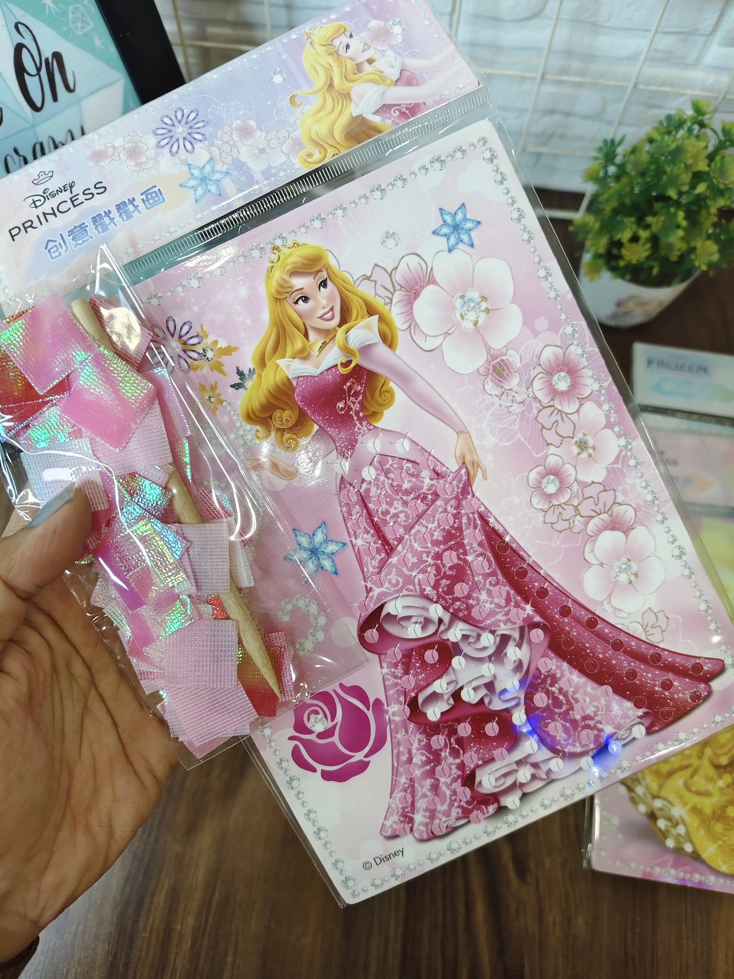 Princess poking art kit