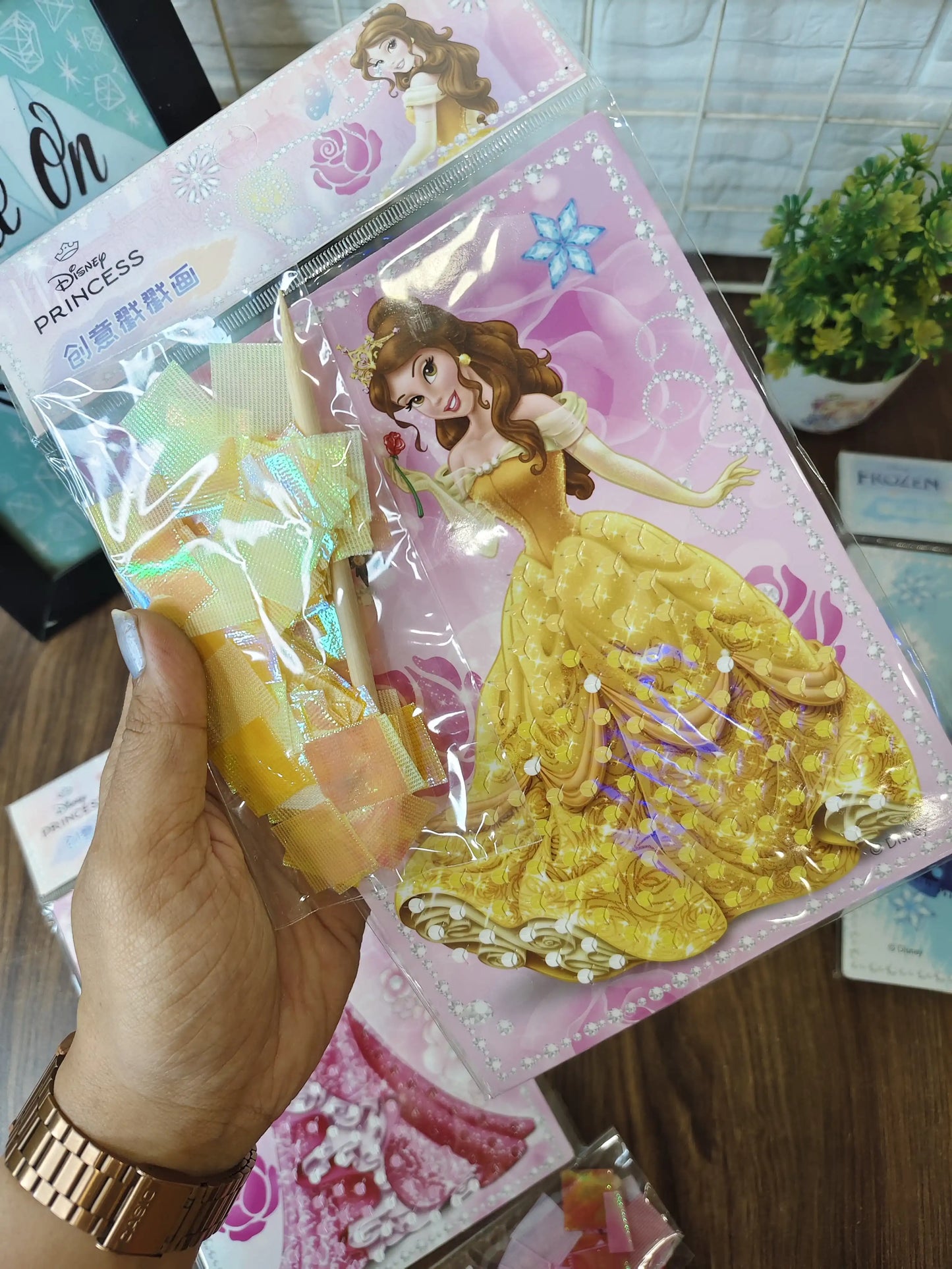 Princess poking art kit