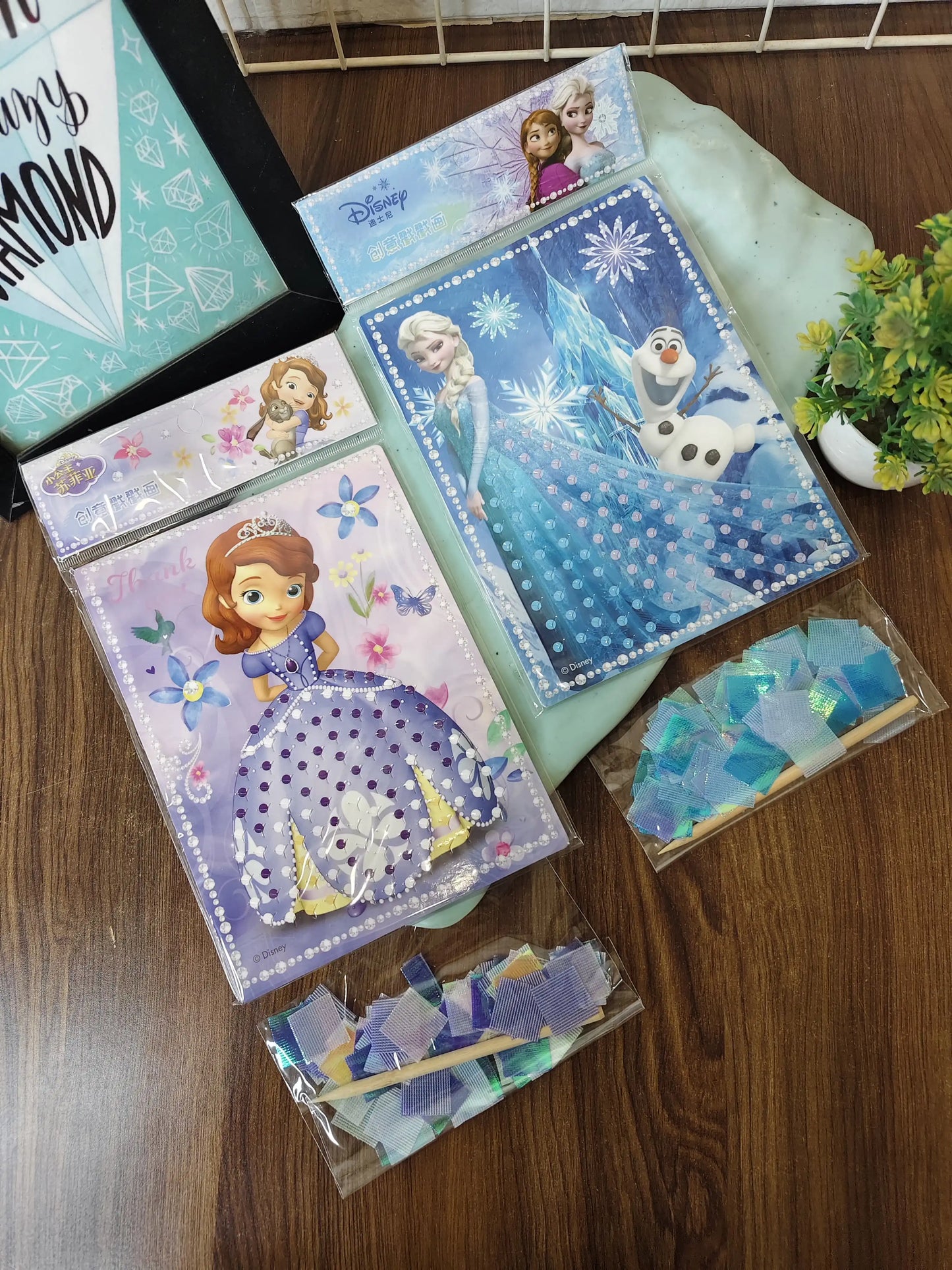 Princess poking art kit
