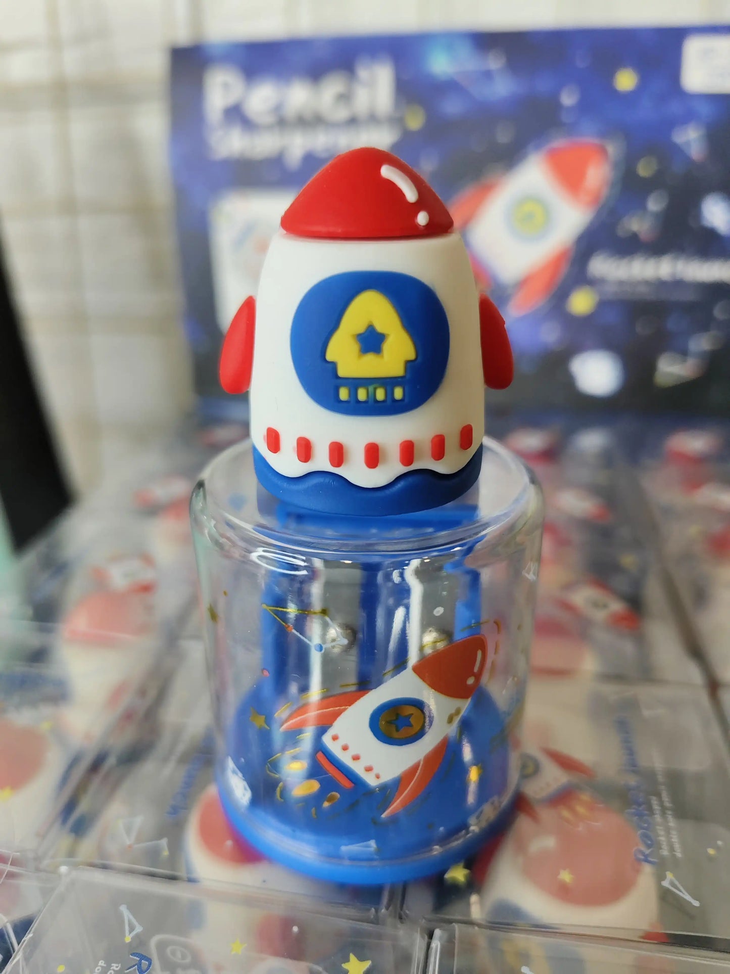 Rocket launch silicon double sharpener