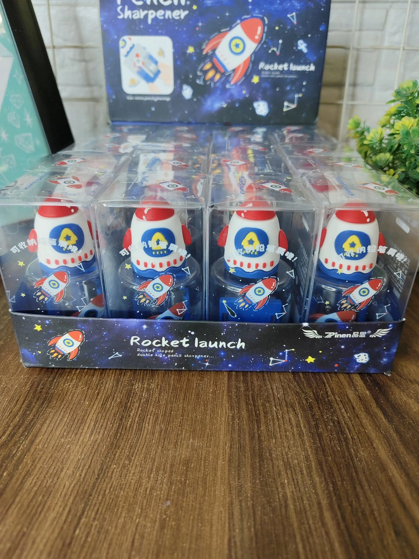 Rocket launch silicon double sharpener