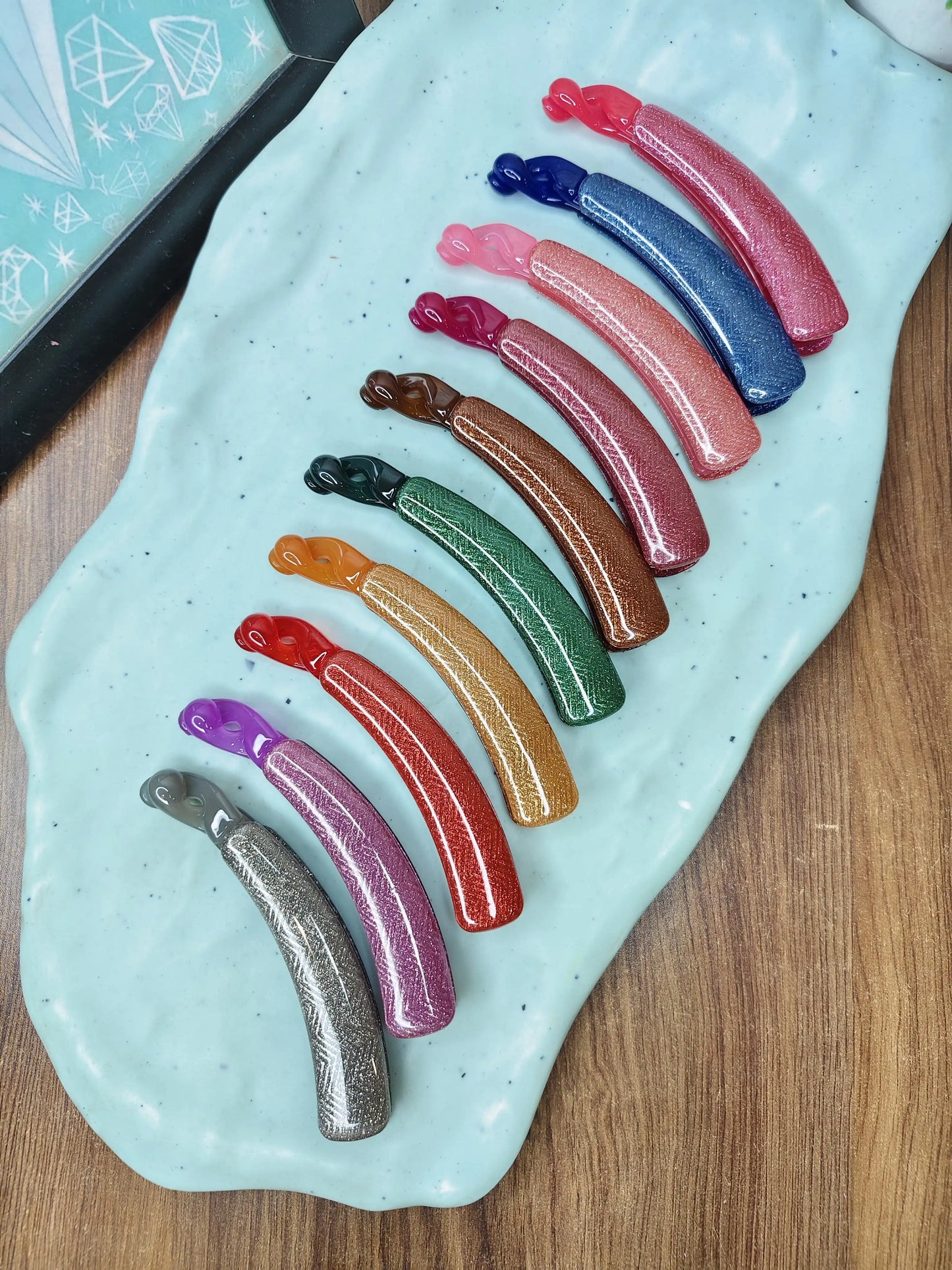 Shimmer banana hair Claws
