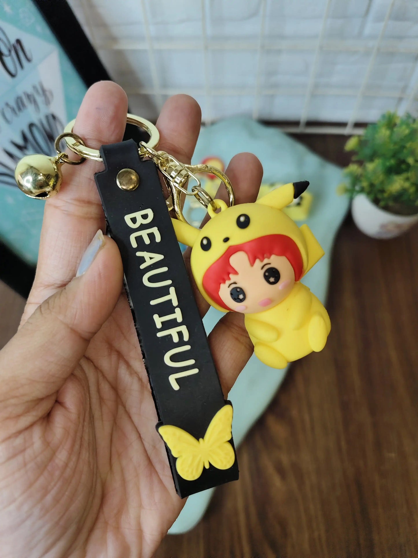 Silicon keychain