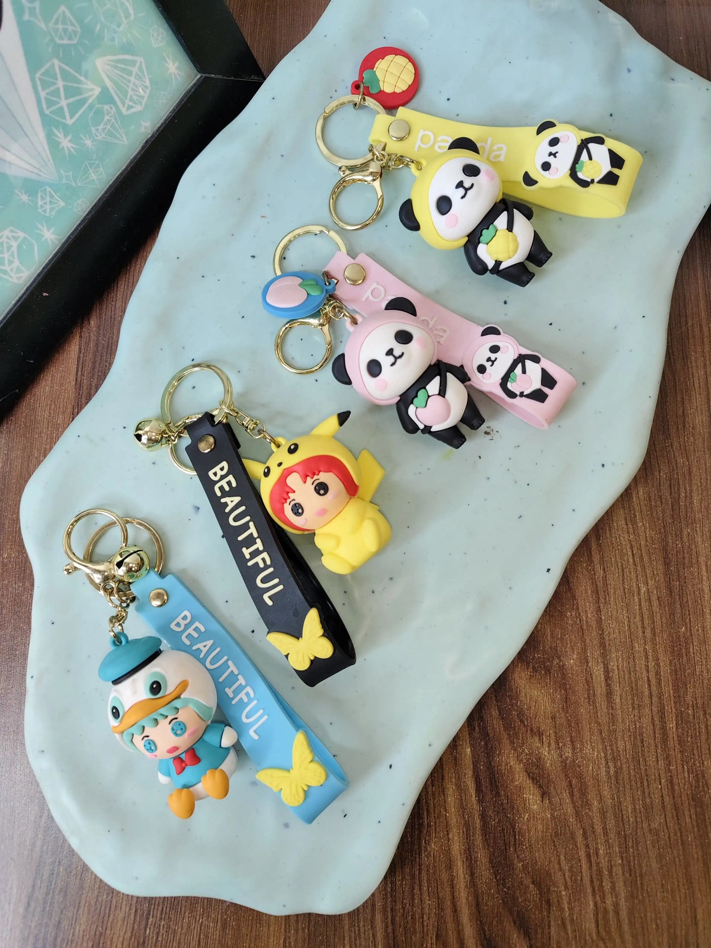 Silicon keychain