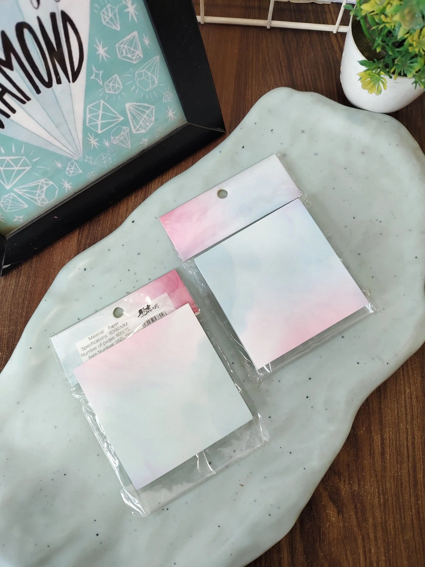 Square stickynotes