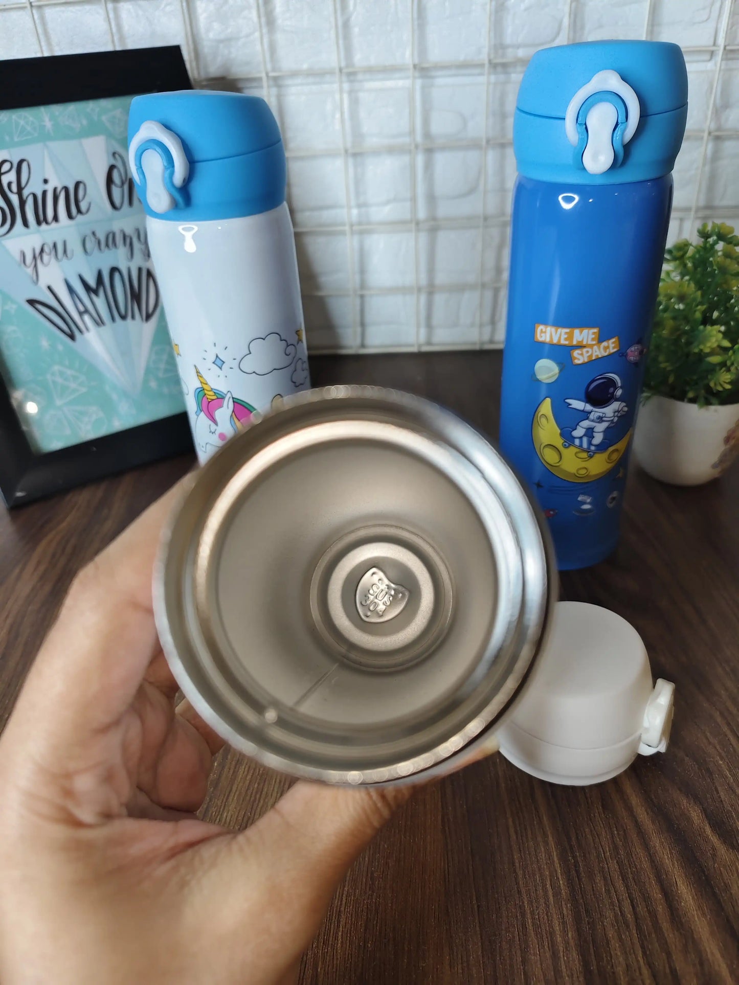 Stainless steel 500 ml waterbottle