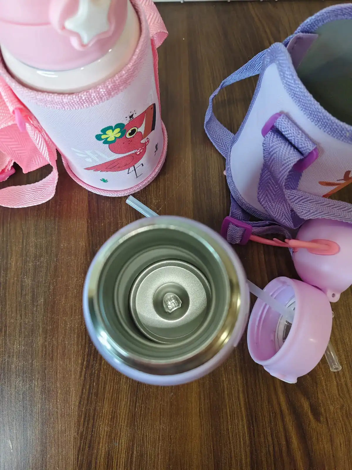 Stainless steel premium school sippers with cover