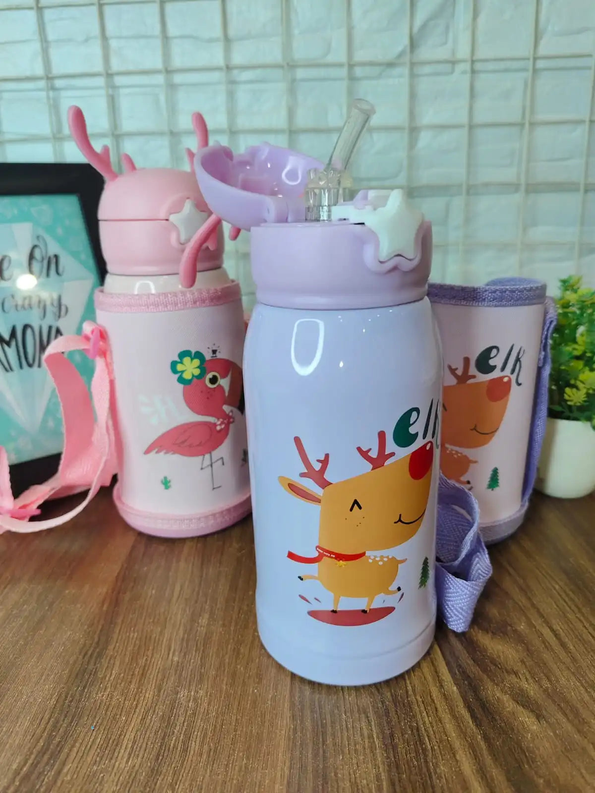 Stainless steel premium school sippers with cover