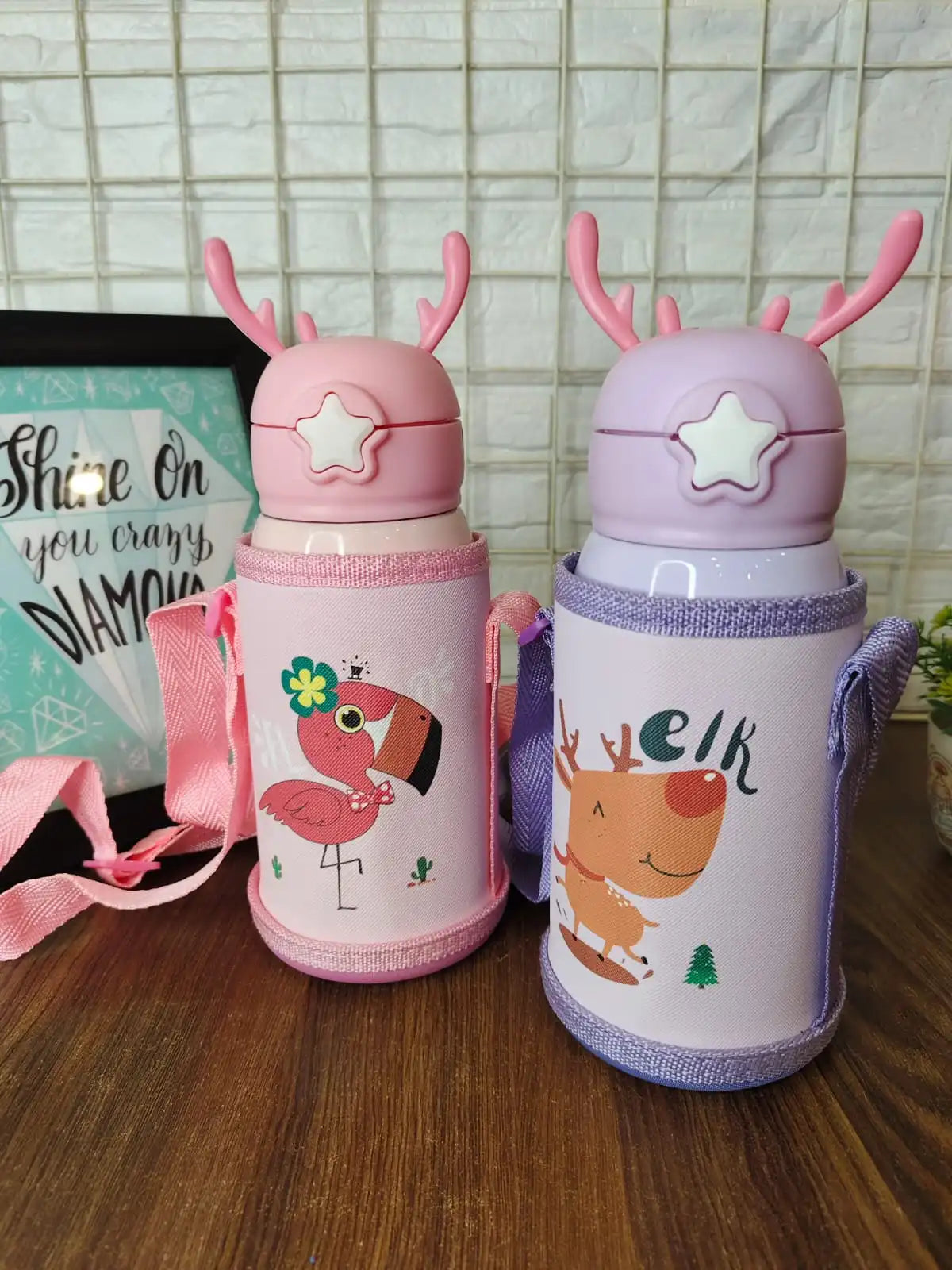 Stainless steel premium school sippers with cover