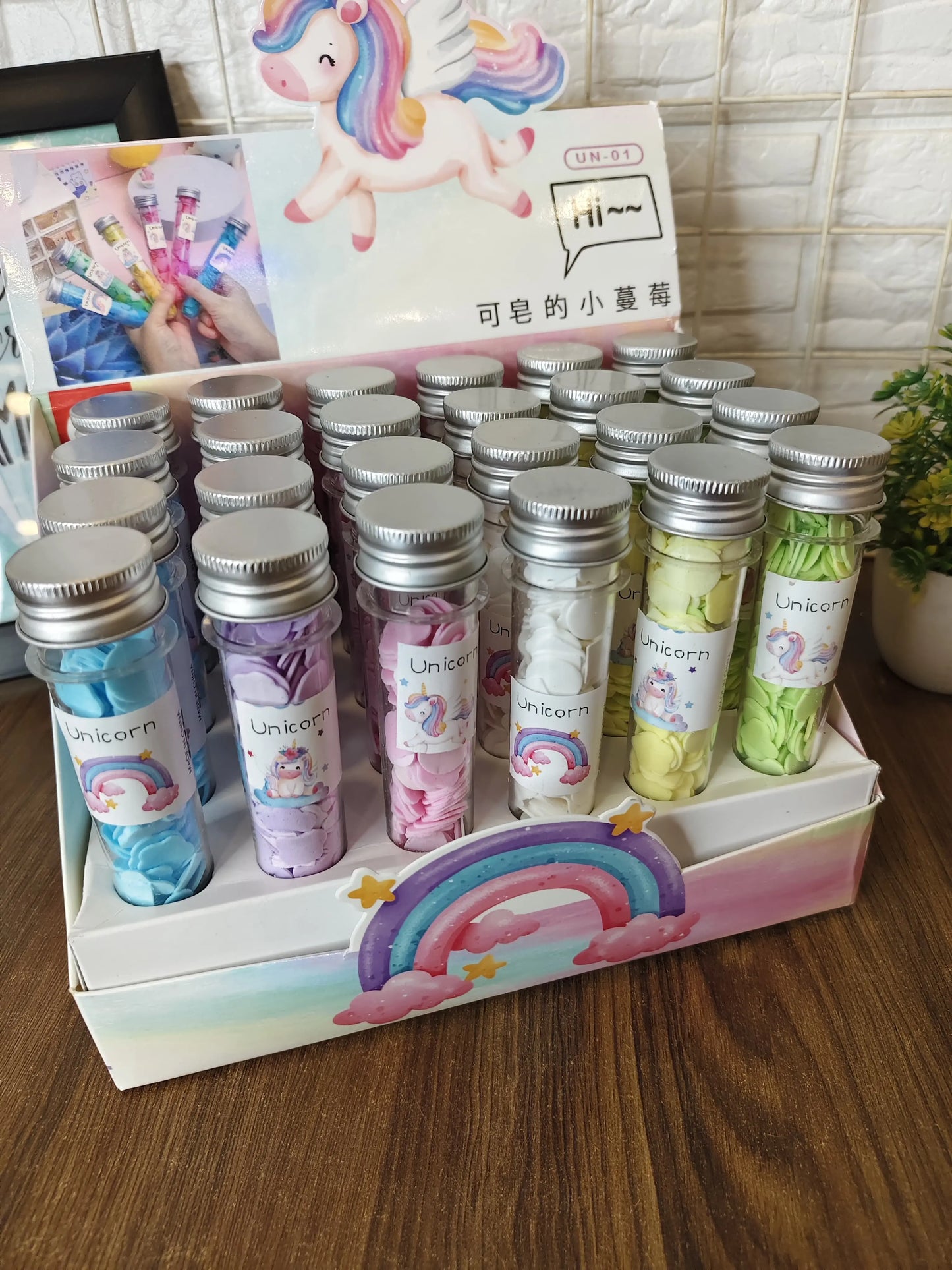 Unicorn Paper soap tube