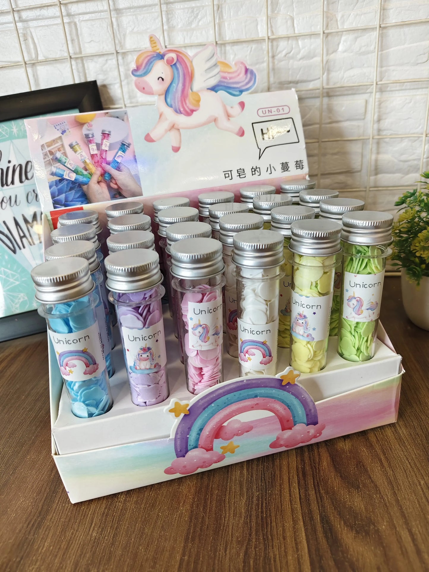 Unicorn Paper soap tube