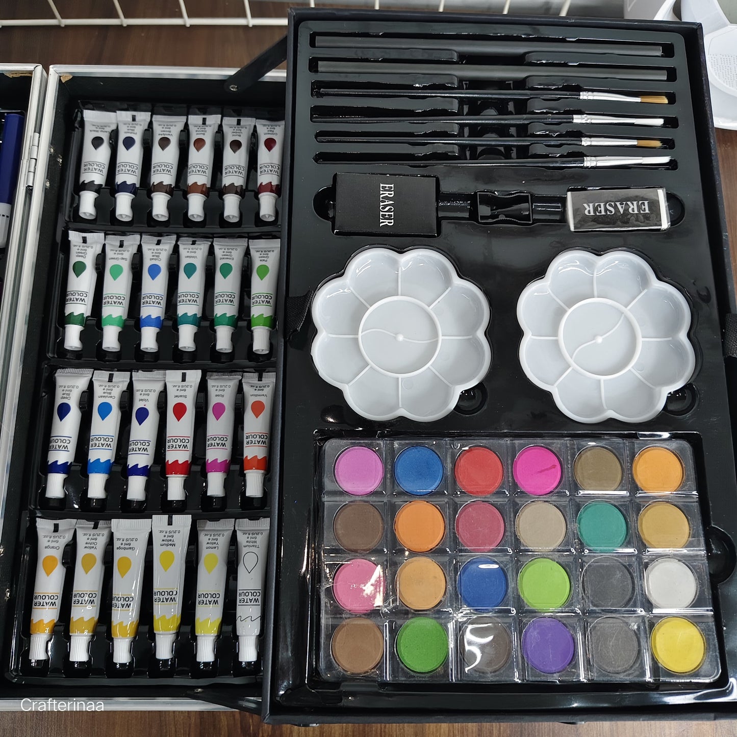Unicorn and space Design- 145-Piece Art Supplies Set for Kids | Deluxe Studio Drawing and Painting Kit